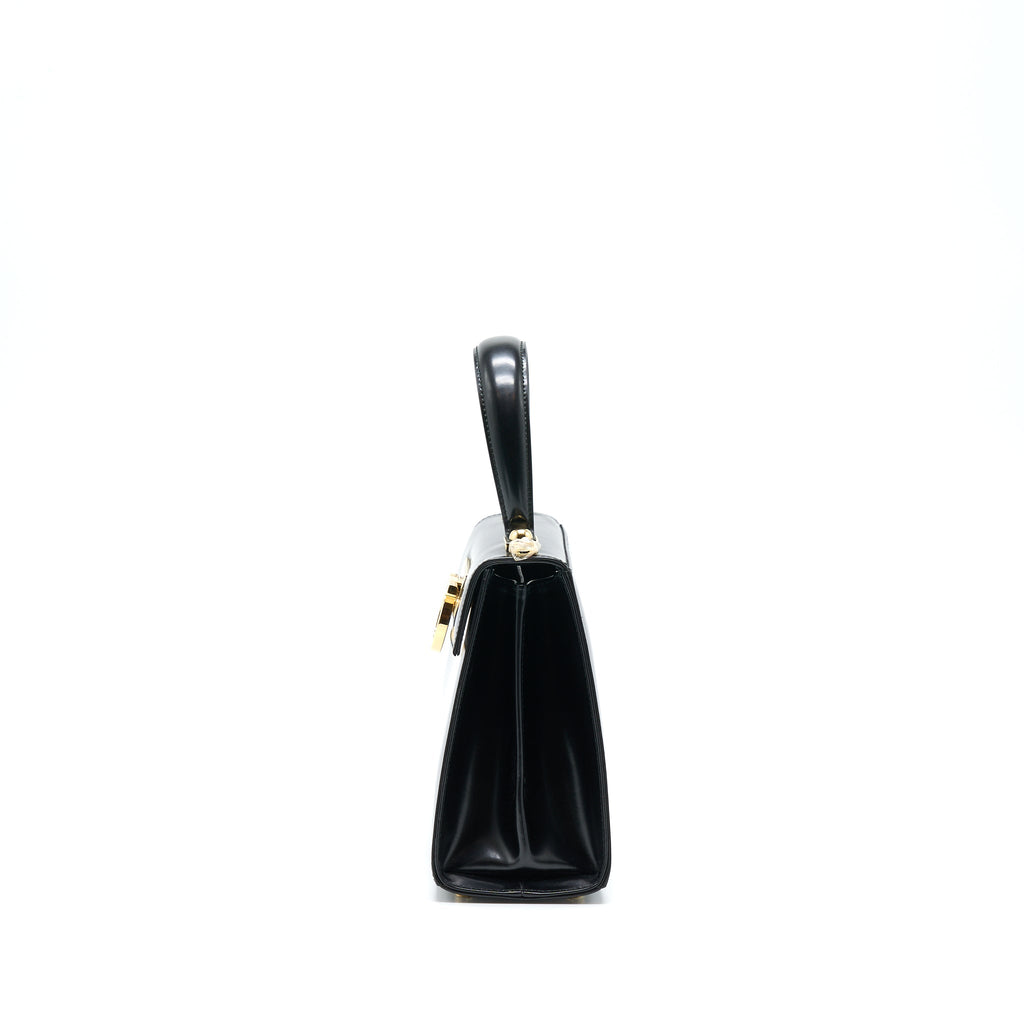 salvatore-ferragamo-gancini-top-handle-bag-calfskin-black-ghw