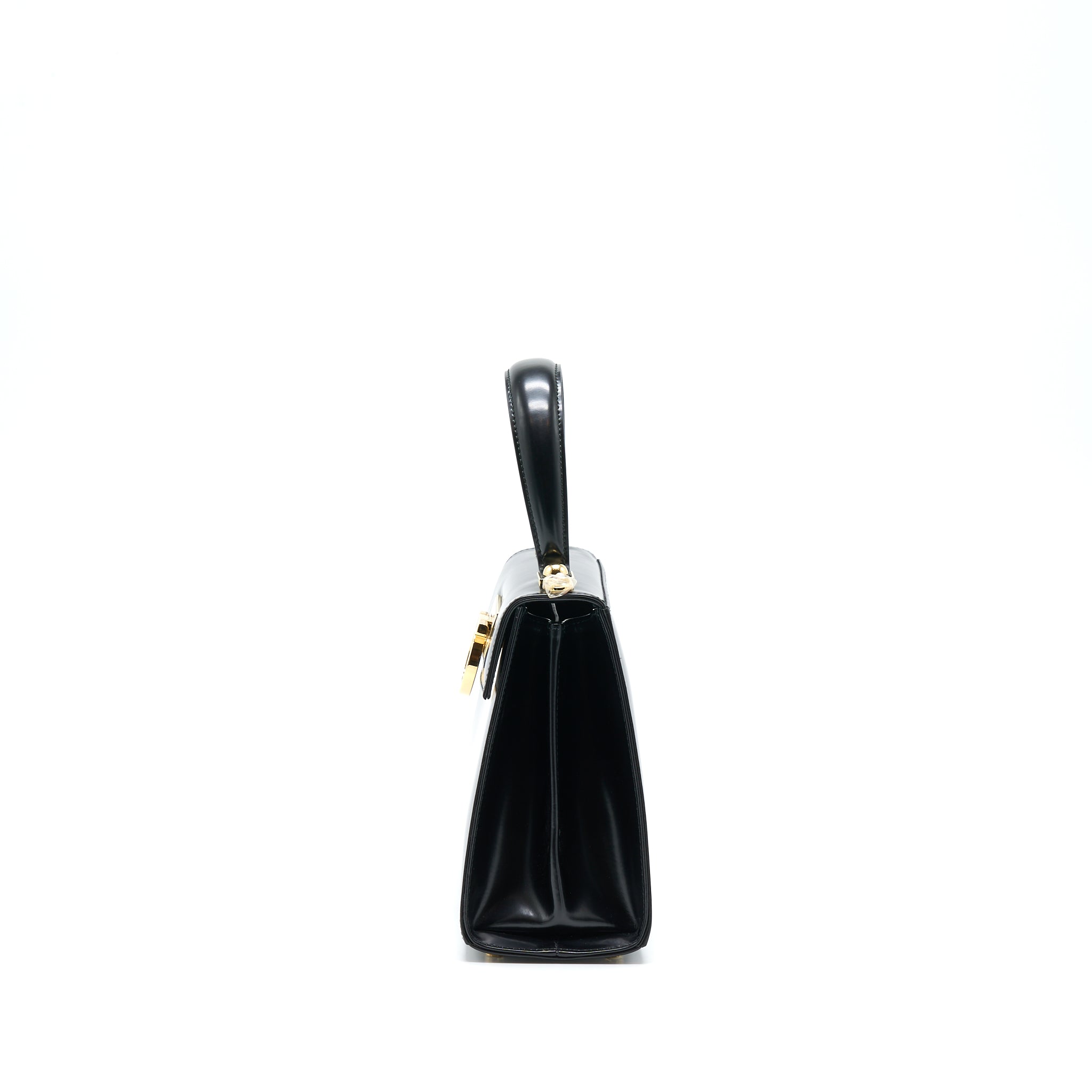 salvatore-ferragamo-gancini-top-handle-bag-calfskin-black-ghw