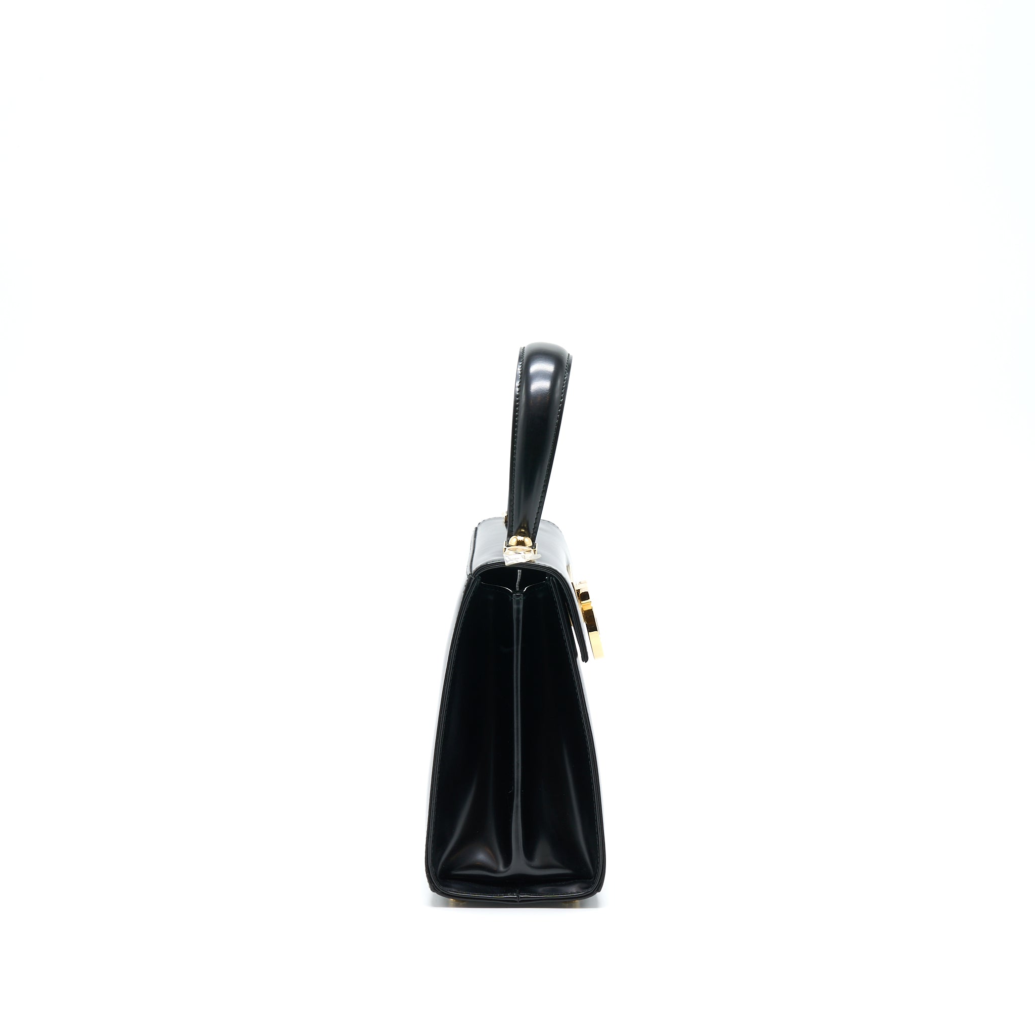 salvatore-ferragamo-gancini-top-handle-bag-calfskin-black-ghw