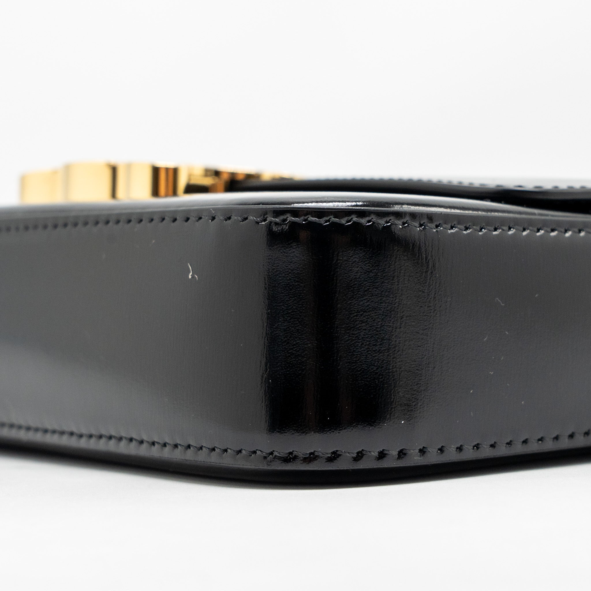 celine-triomphe-shoulder-bag-shiny-calfskin-black-ghw-2
