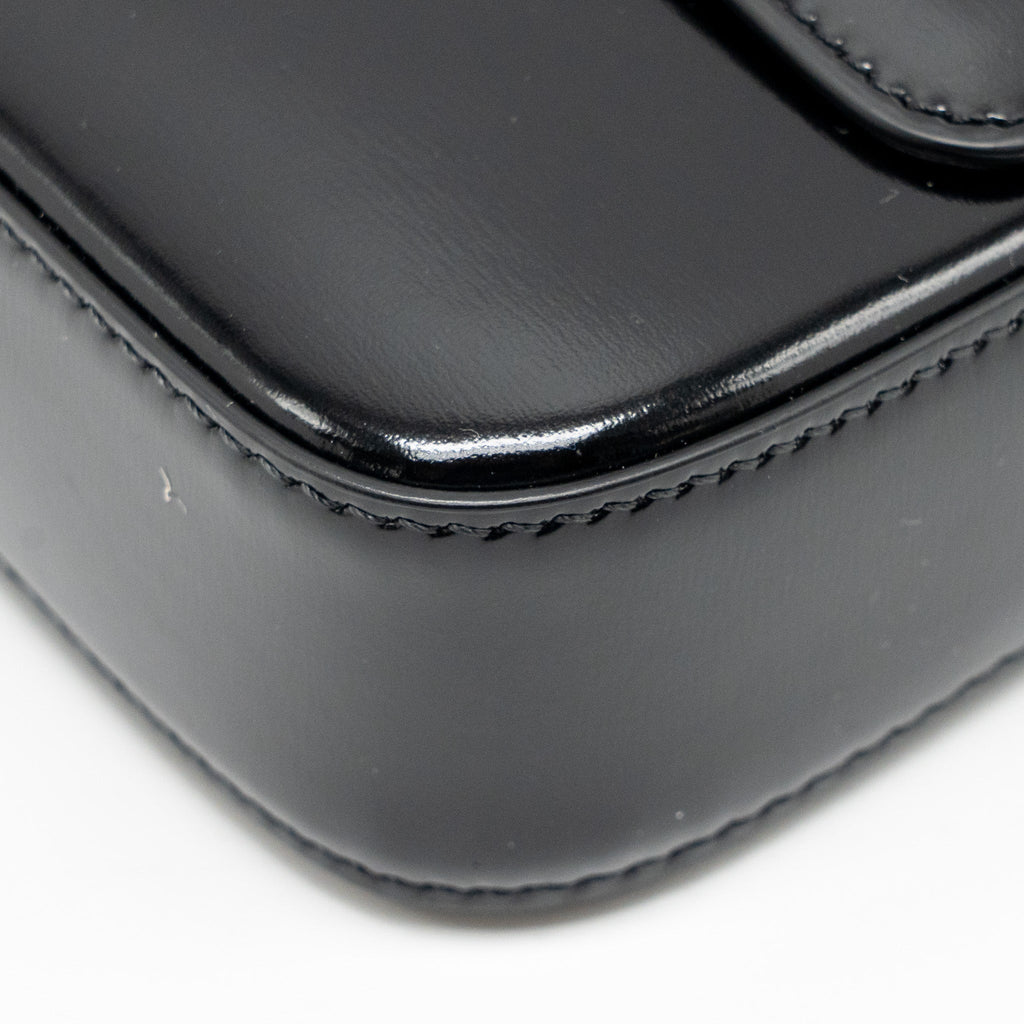 celine-triomphe-shoulder-bag-shiny-calfskin-black-ghw-2