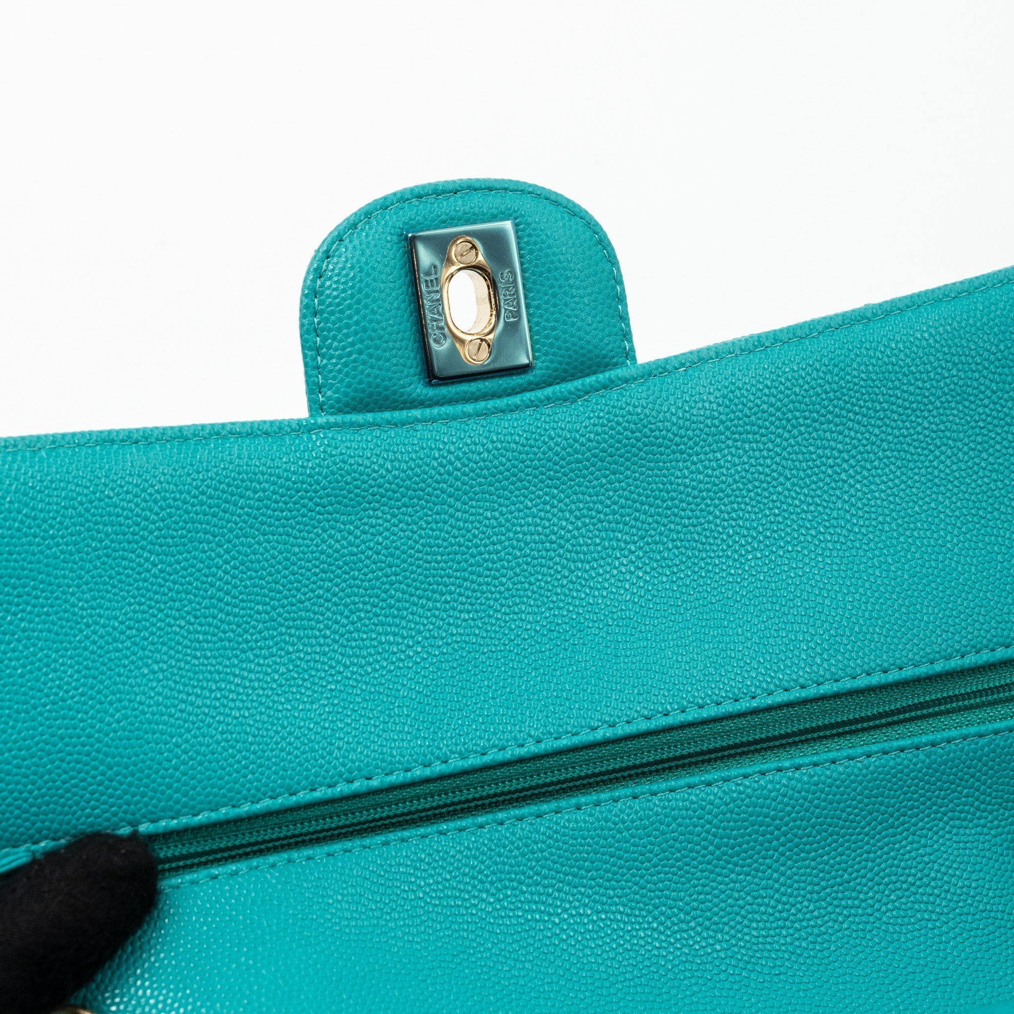 chanel-medium-classic-double-flap-bag-caviar-bright-blue-lghw
