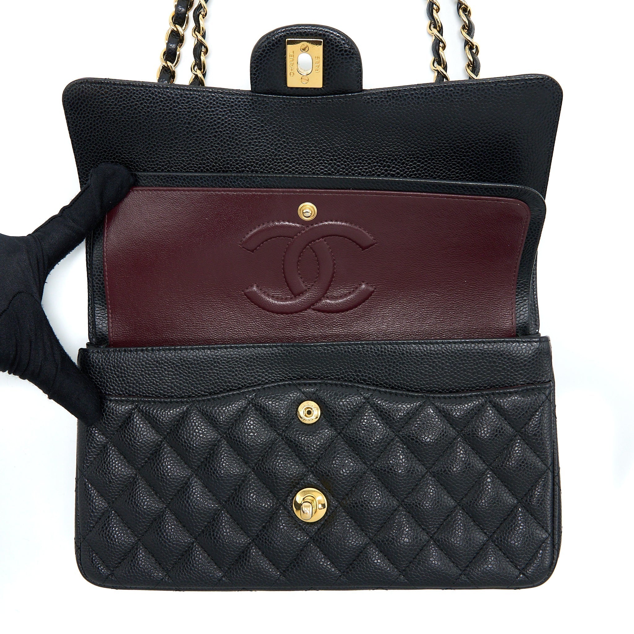 chanel-medium-classic-double-flap-bag-caviar-black-ghw-6