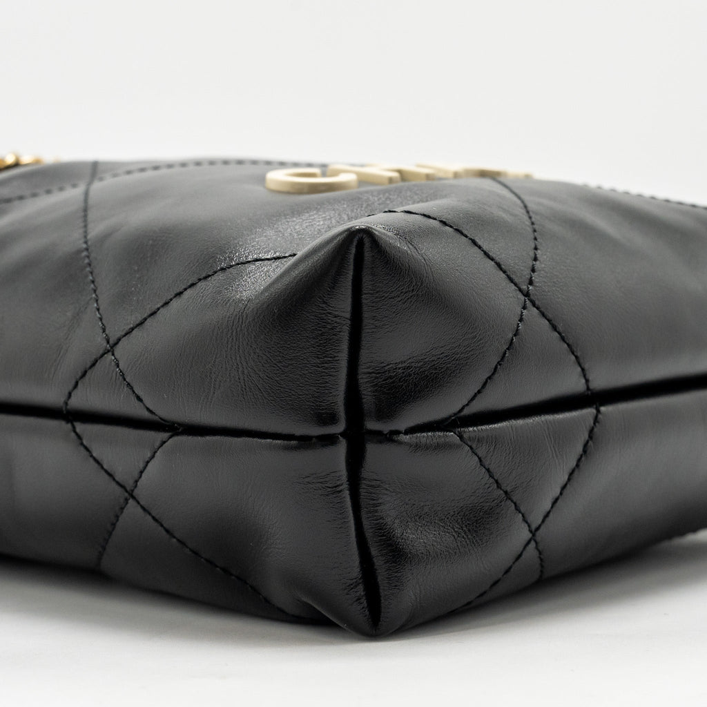 chanel-mini-22-bag-shiny-calfskin-black-ghw-microchip-copy