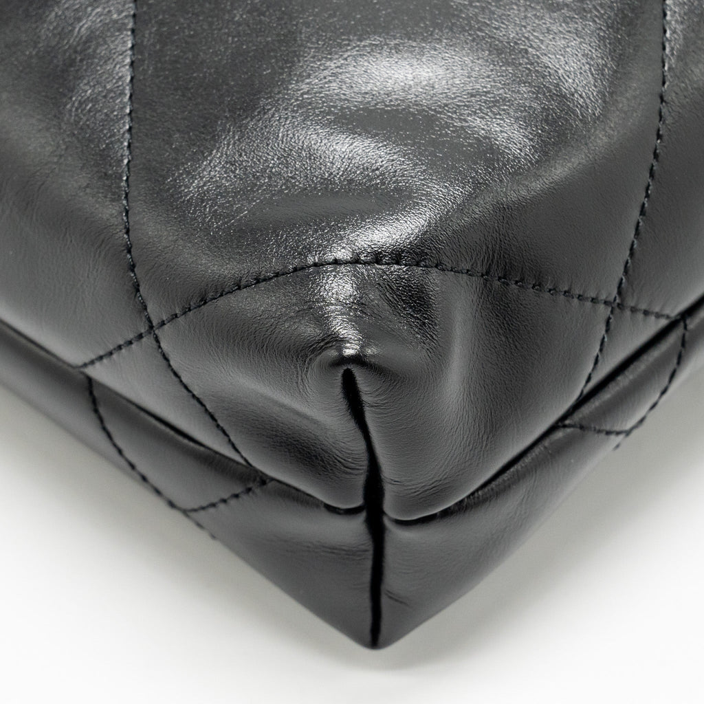 chanel-mini-22-bag-shiny-calfskin-black-ghw-microchip-copy