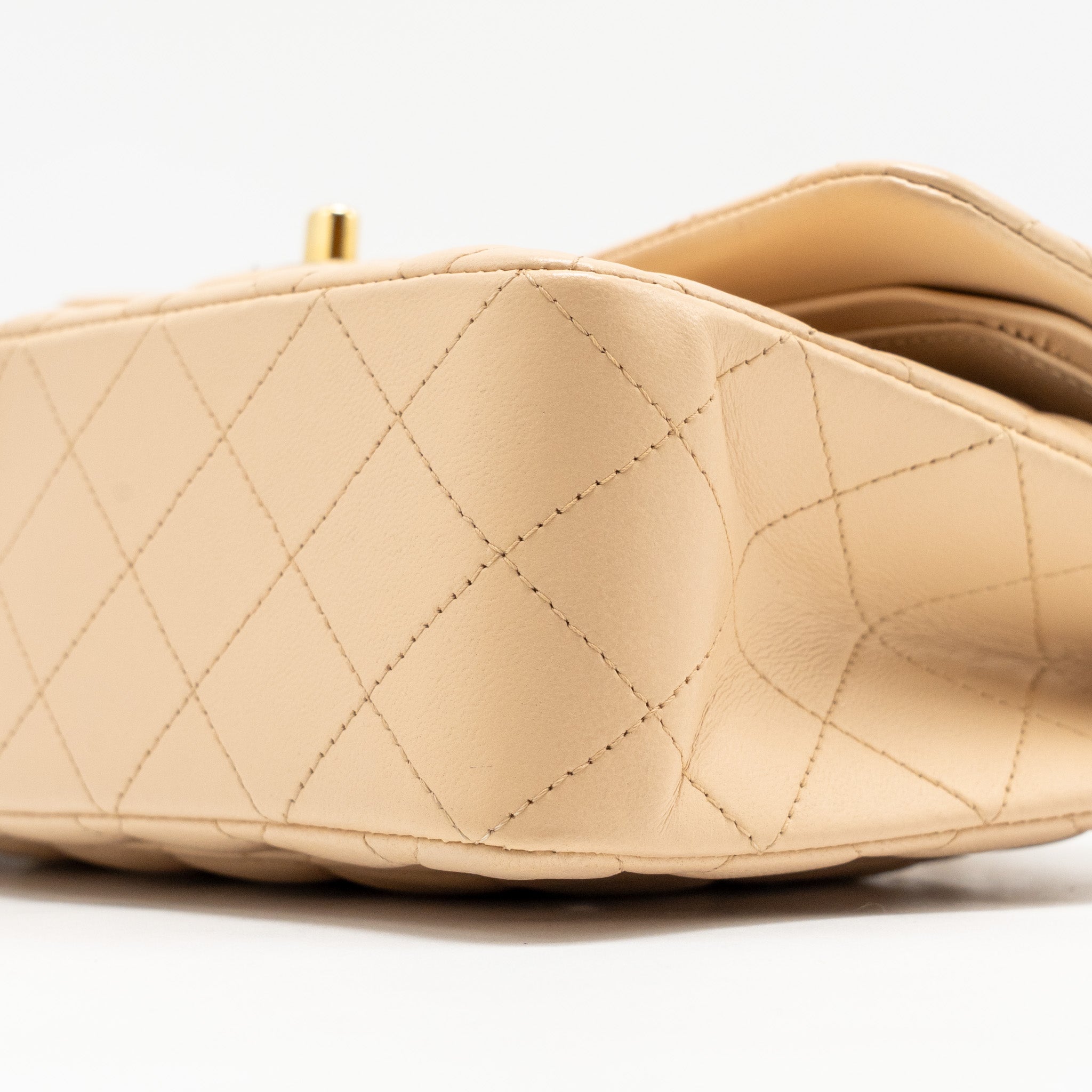 chanel-small-classic-double-flap-bag-lambskin-beige-ghw