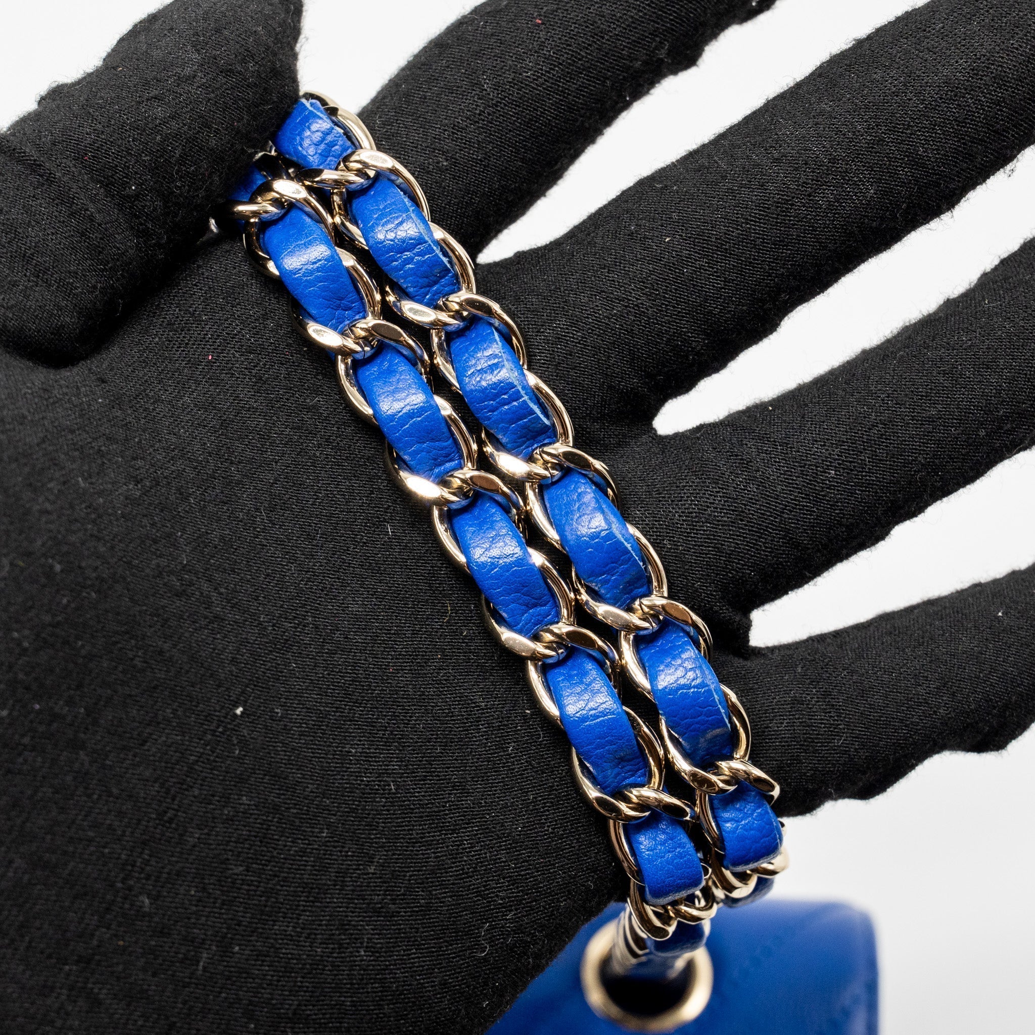 chanel-small-classic-double-flap-bag-chevron-caviar-blue-lghw
