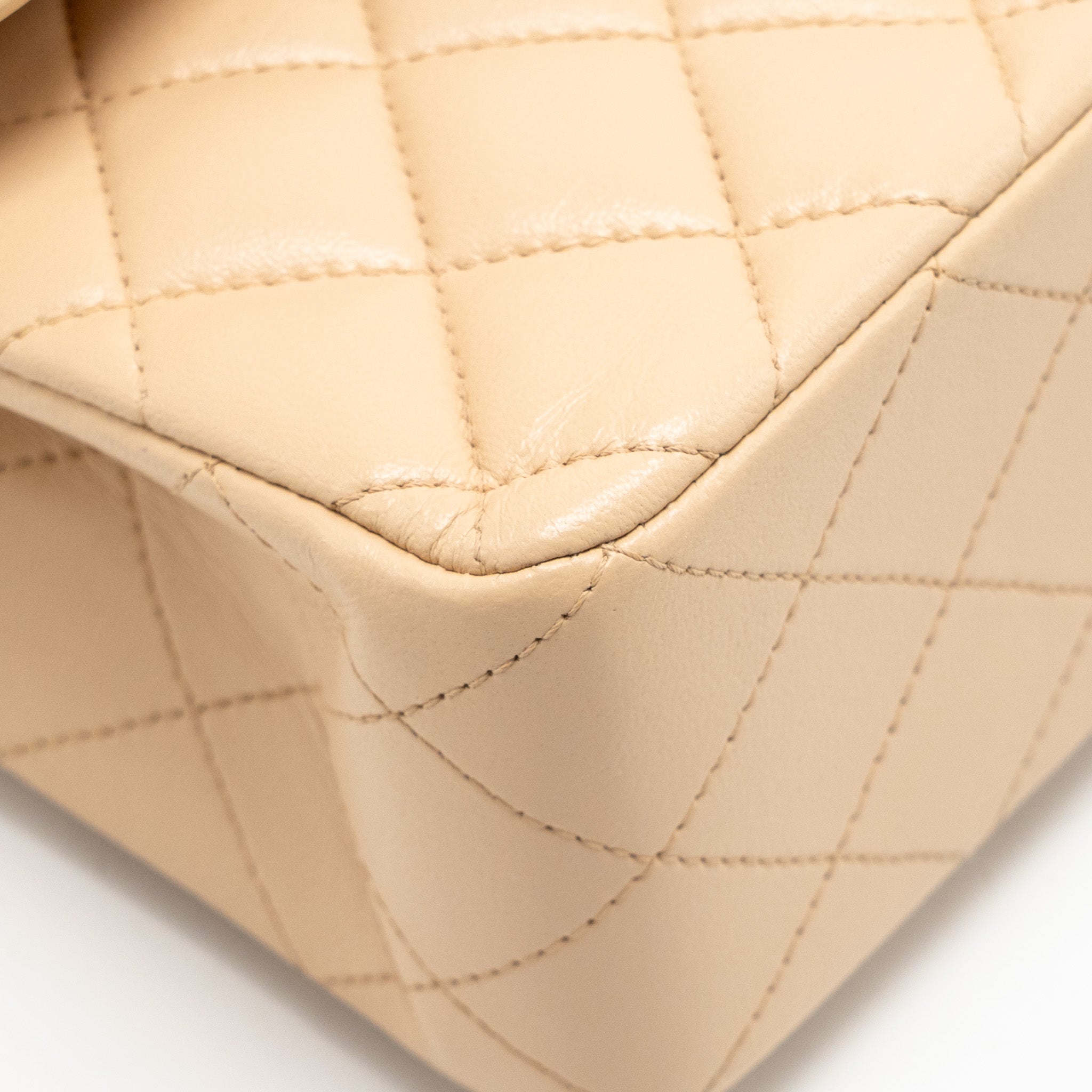chanel-small-classic-double-flap-bag-lambskin-beige-ghw