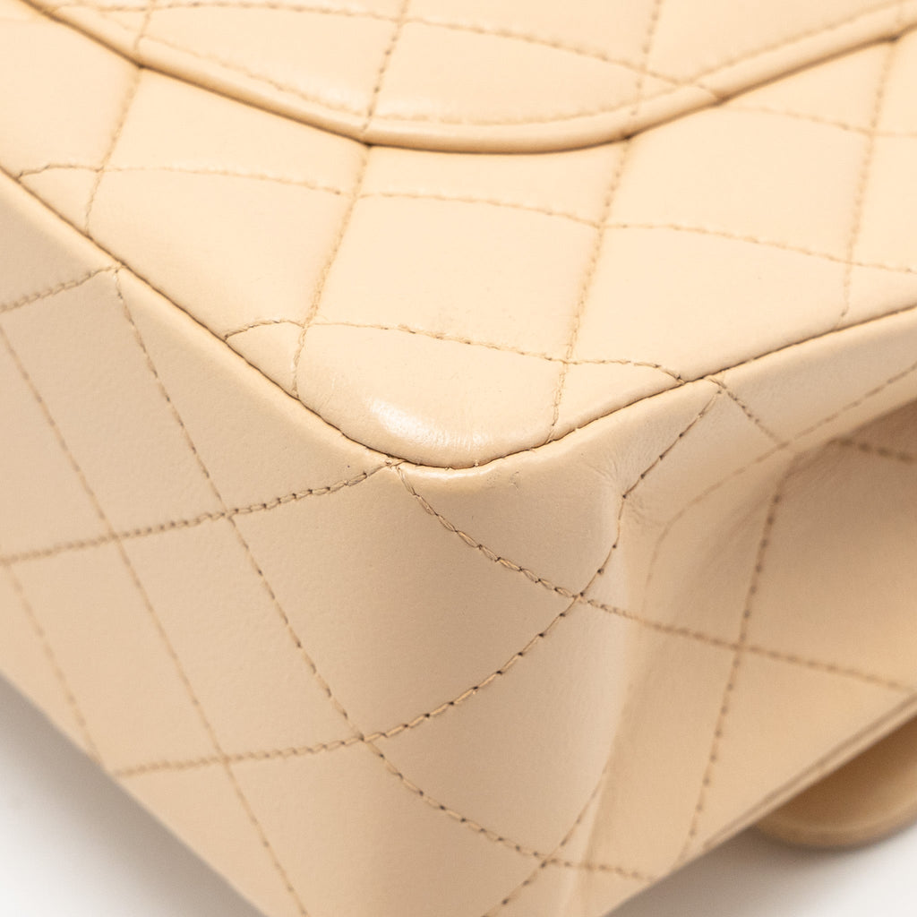 chanel-small-classic-double-flap-bag-lambskin-beige-ghw