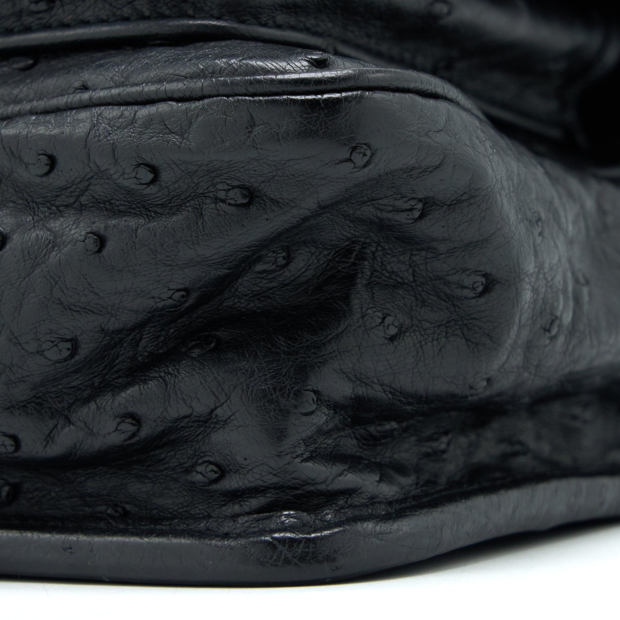 saint-laurent-niki-baby-ostrich-black-ghw