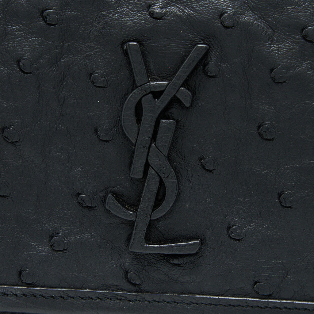 saint-laurent-niki-baby-ostrich-black-ghw