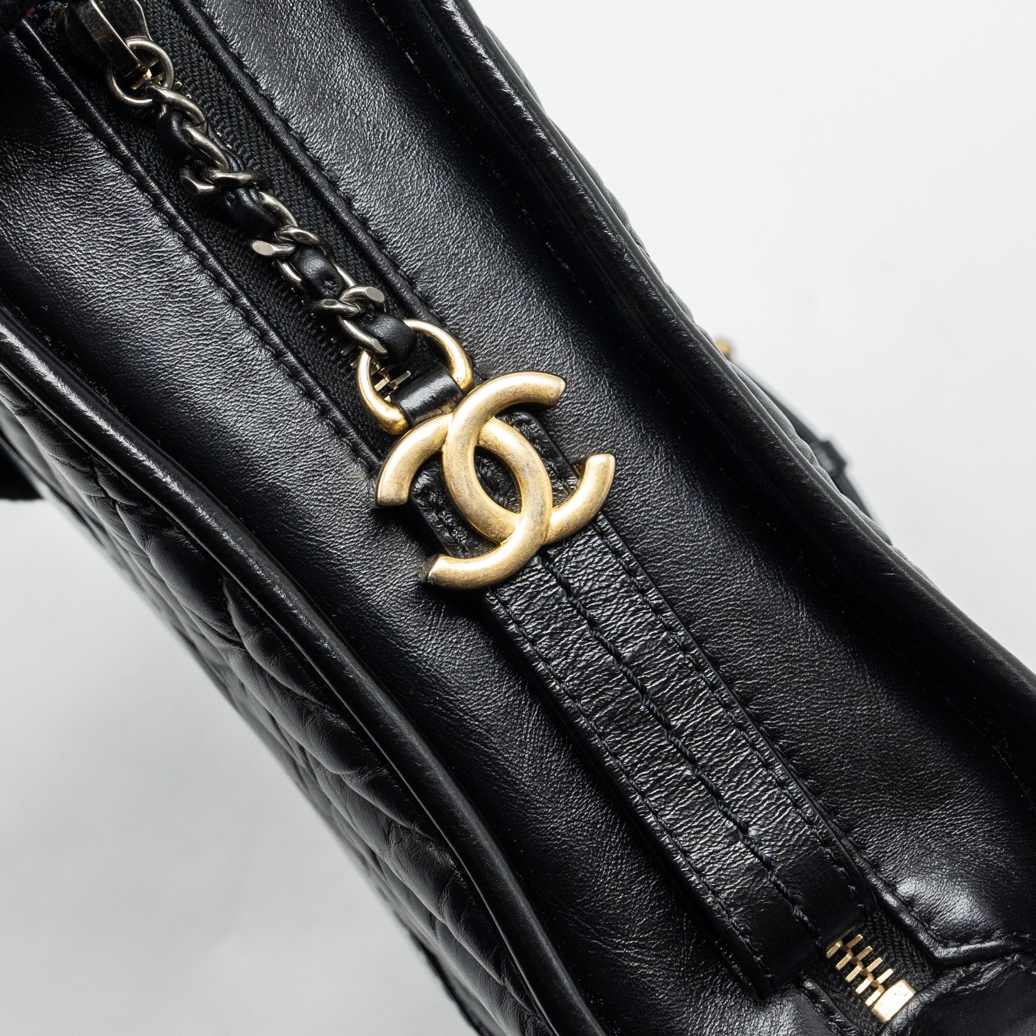 chanel-small-gabrielle-hobo-bag-chevron-aged-calfskin-black-multicolour-hardware-2