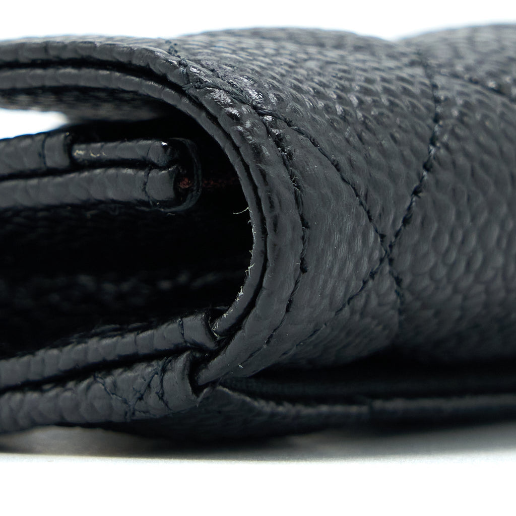 chanel-classic-flap-card-holder-cavair-leather-black-lghw