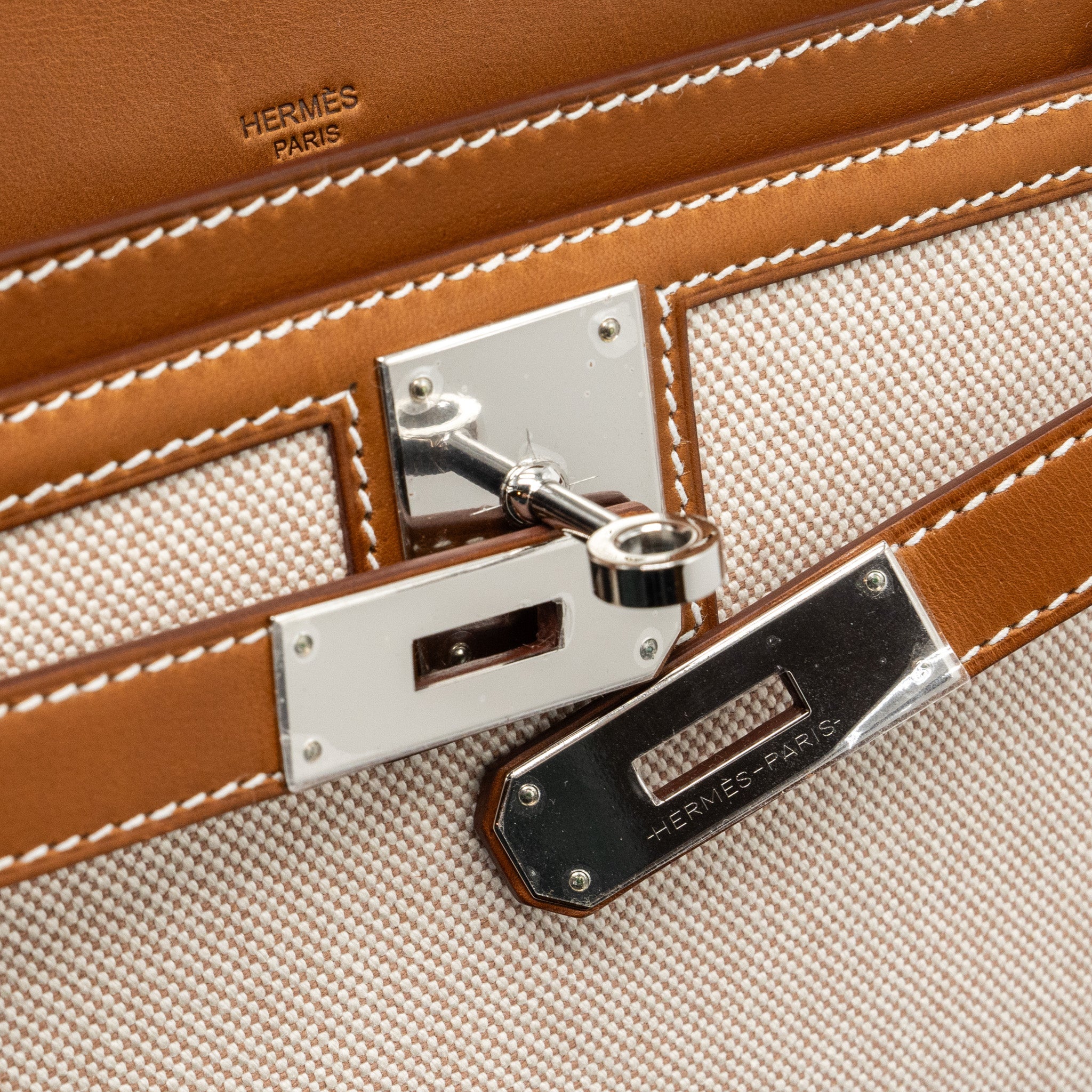 hermes-pochette-kelly-depeches-25-canvas-barenia-leather-ecru-beige-fauve-shw-stamp-z-1