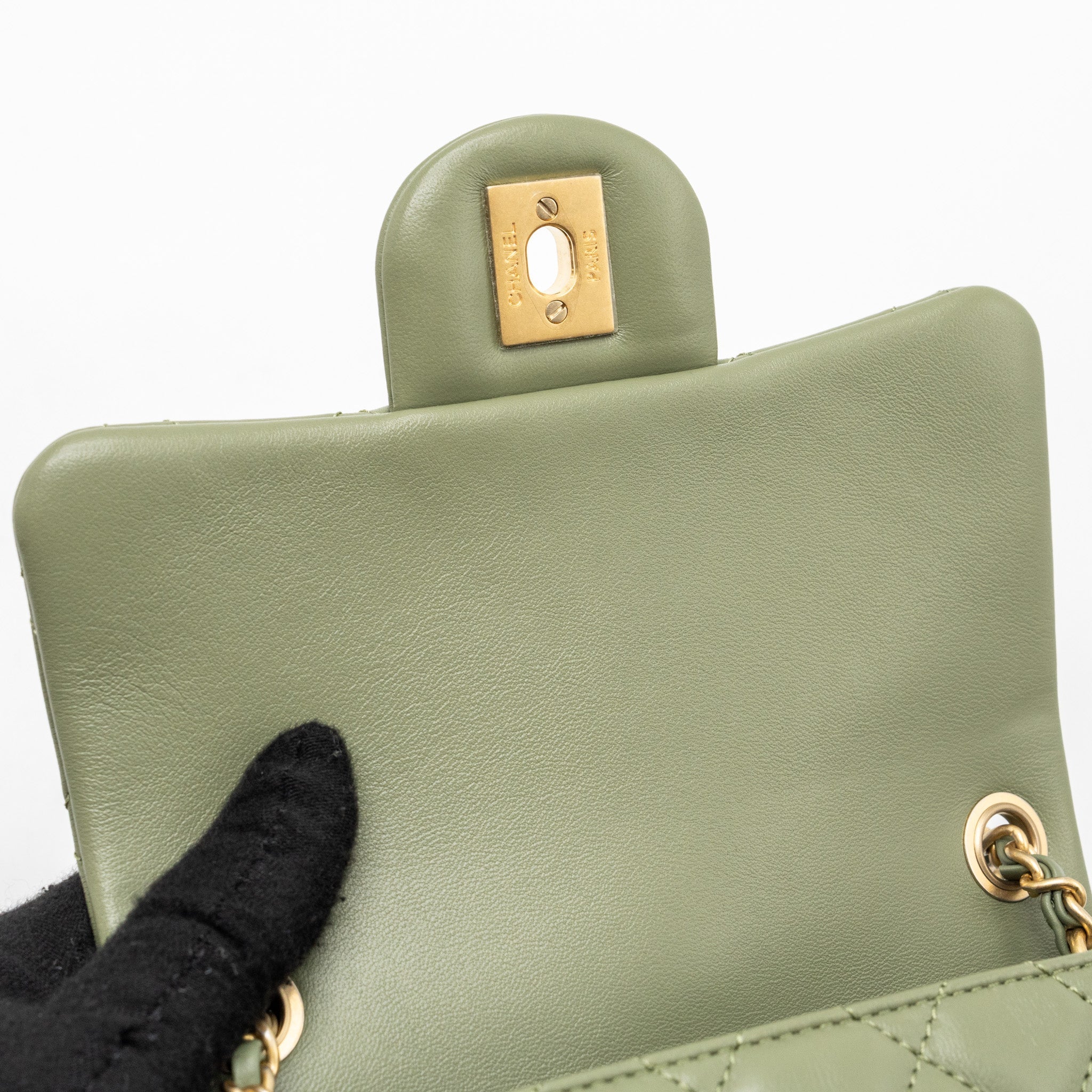 chanel-pearl-crush-mini-square-flap-bag-lambskin-green-ghw-microchip-copy