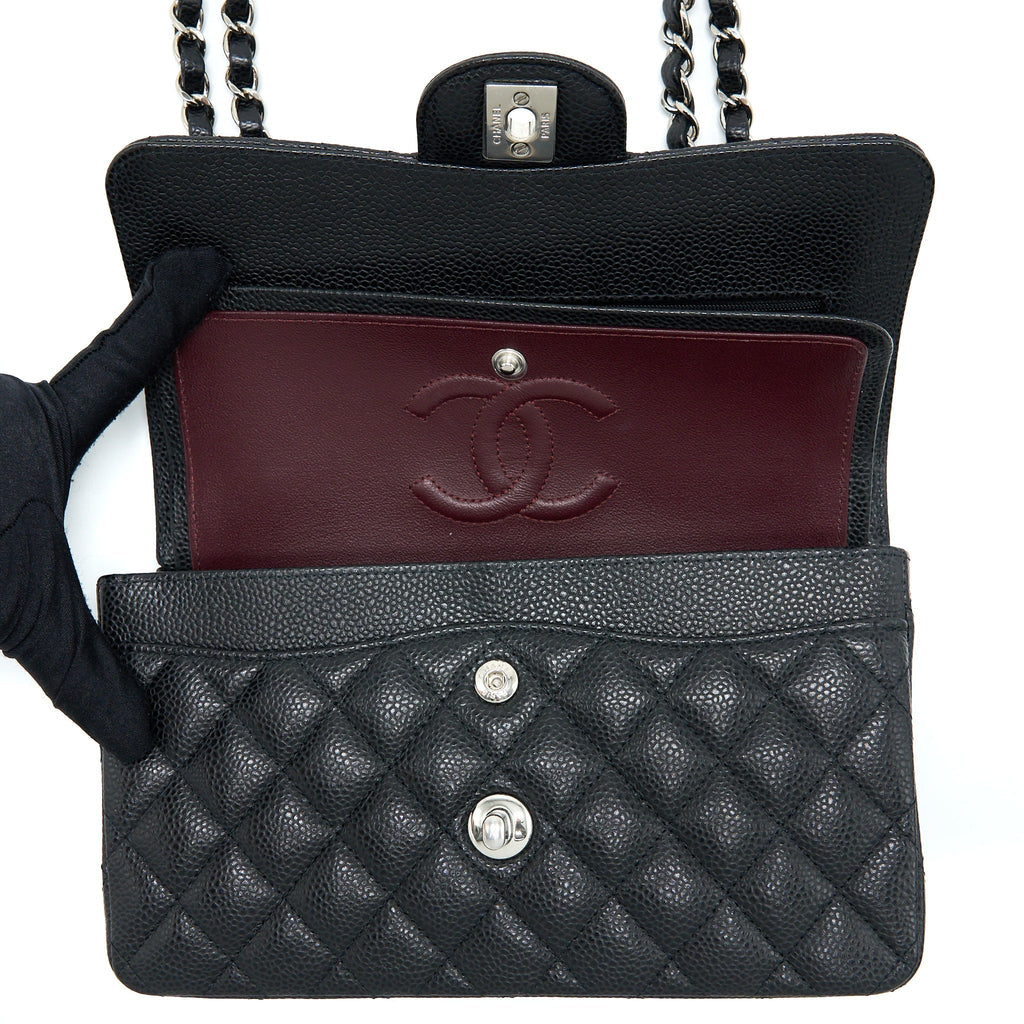chanel-small-classic-flap-bag-caviar-black-shw