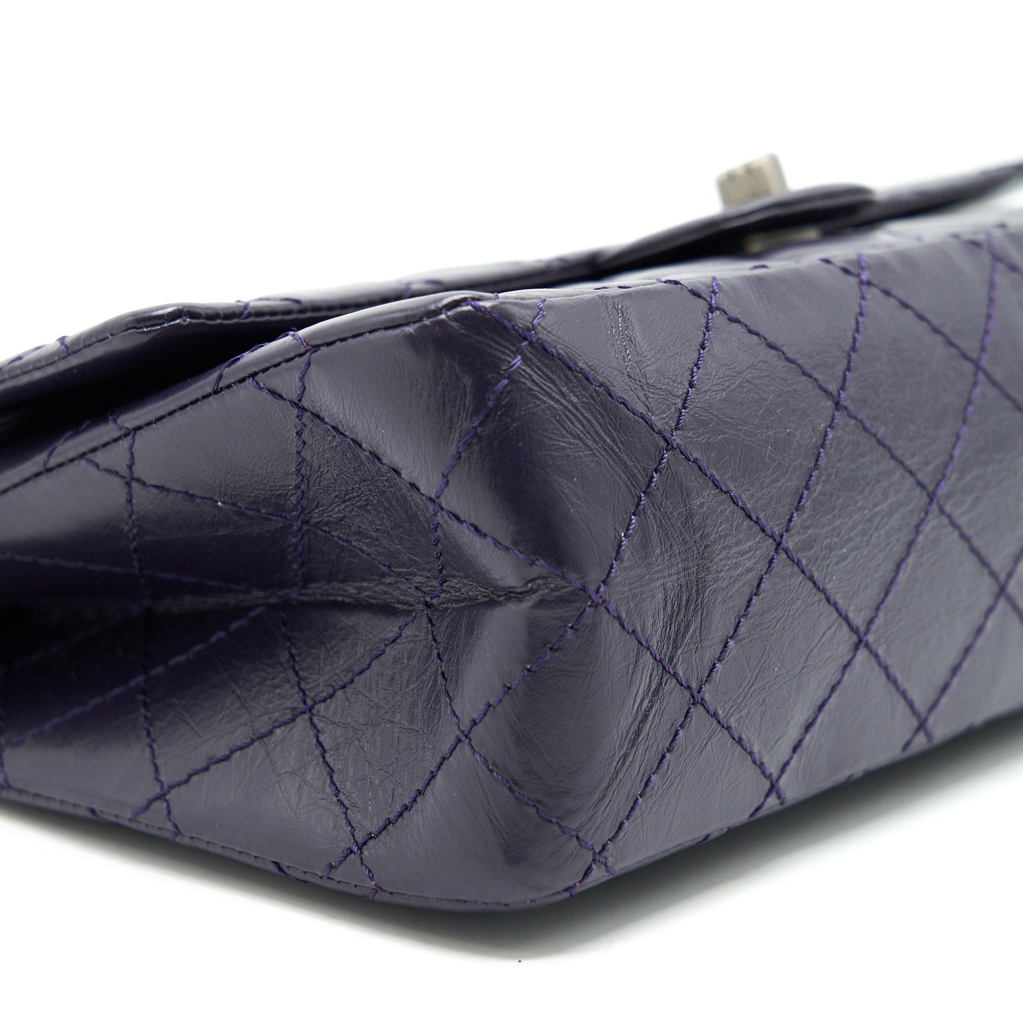 chanel-reissue-226-in-dark-purple-with-silver-ruthenium-hardware