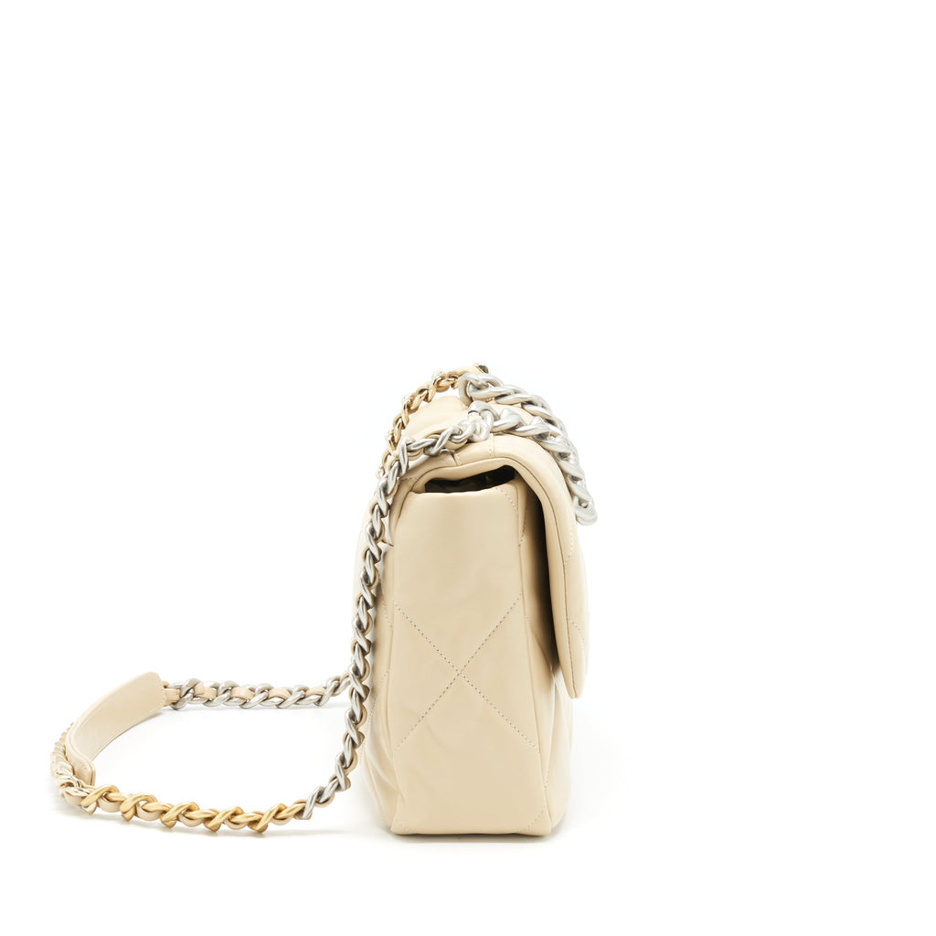 chanel-medium-19-bag-quilted-goatskin-light-beige-gold-silver-hardware-microchip