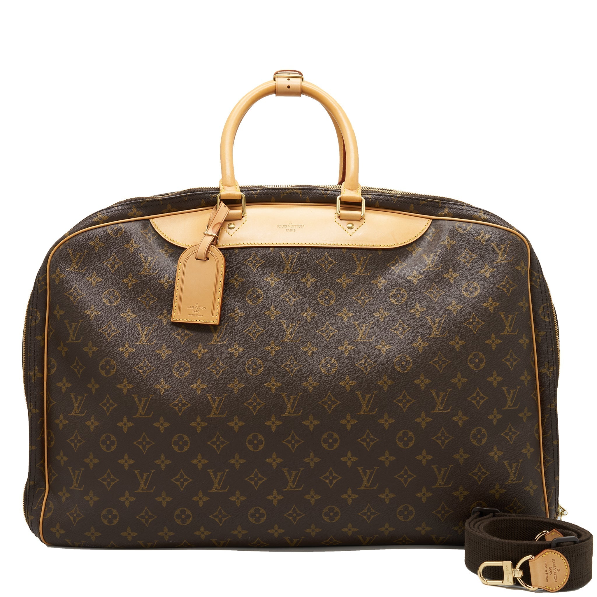 louis-vuitton-vintage-luggage-bag-with-strap-monogram-canvas-year-1997