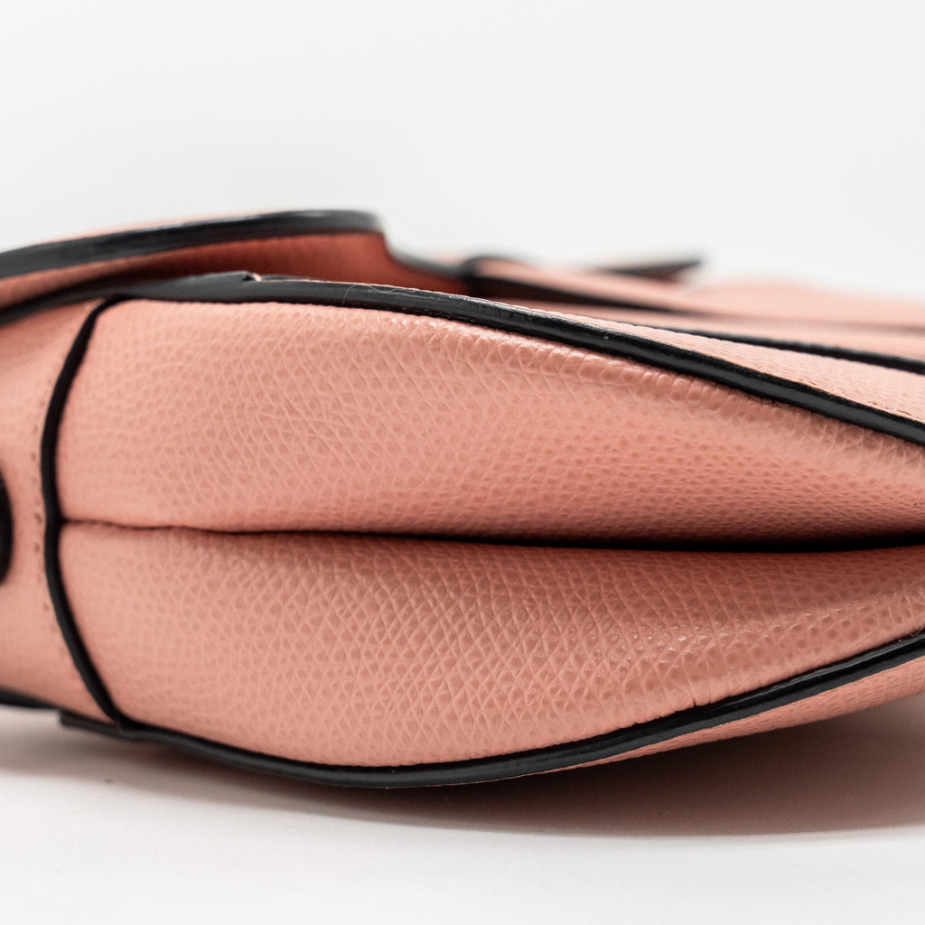 dior-mini-saddle-bag-grained-calfskin-pink-ghw-copy-1