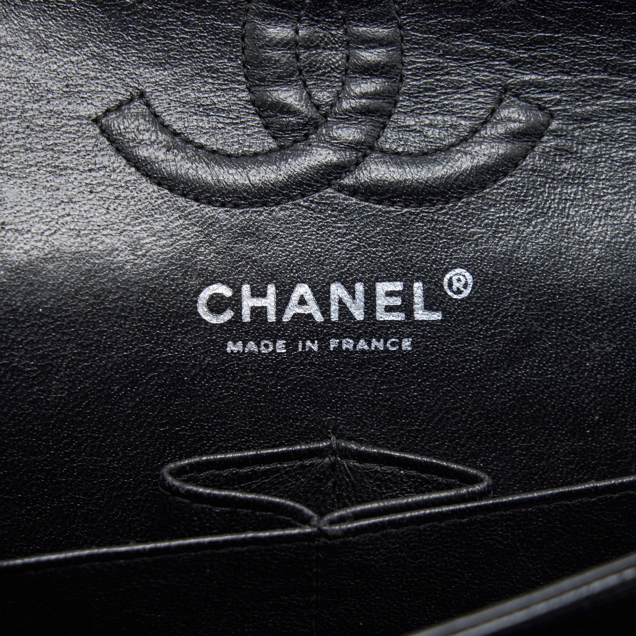 chanel-small-classic-double-flap-bag-black-caviar-shw