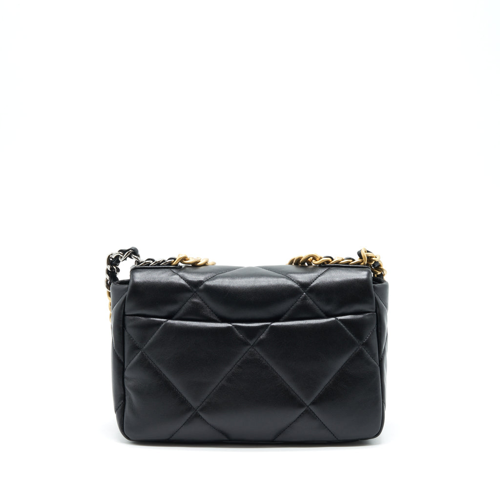 chanel-small-19-bag-lambskin-black-with-multicolour-hardware-microchip