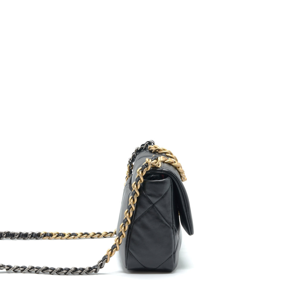 chanel-small-19-bag-lambskin-black-with-multicolour-hardware-microchip