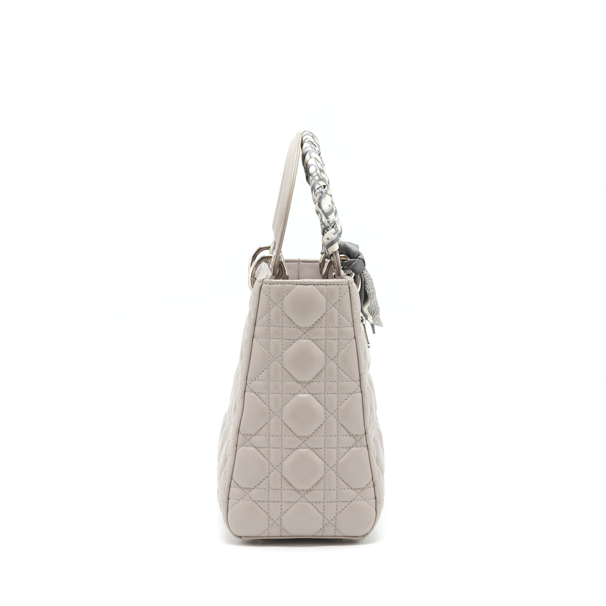 dior-lady-dior-medium-lambskin-grey-shw-with-an-extra-twilly