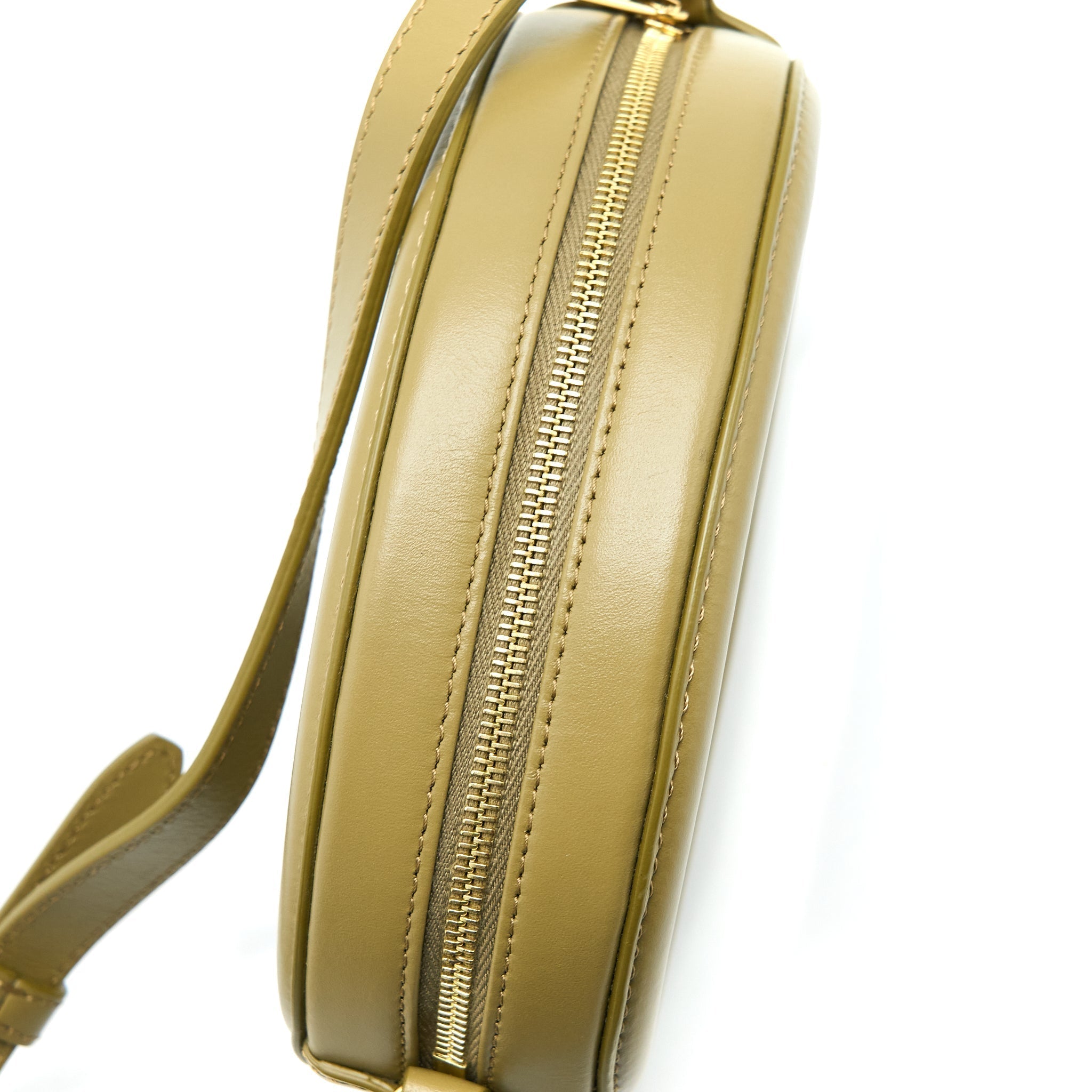 celine-crossbody-oval-purse-calfskin-olive-ghw-1