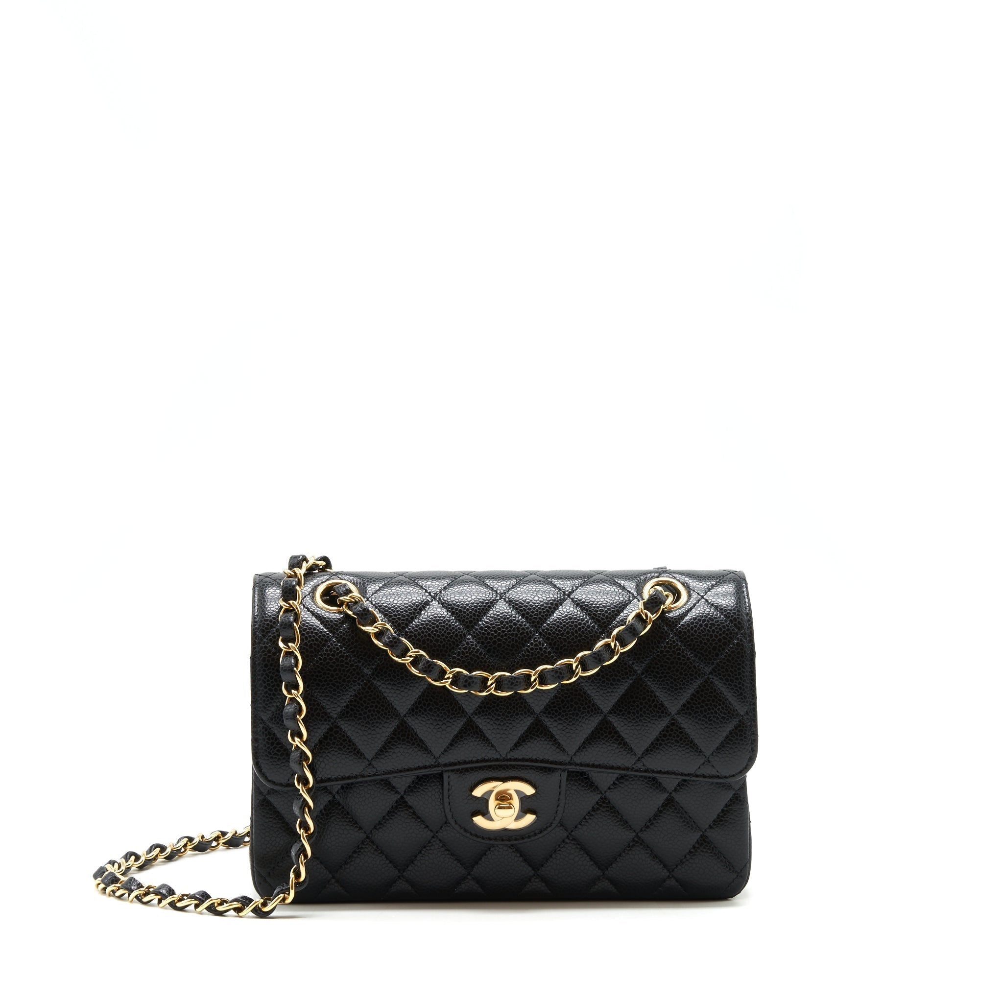 chanel-small-classic-double-flap-bag-caviar-black-ghw-microchip