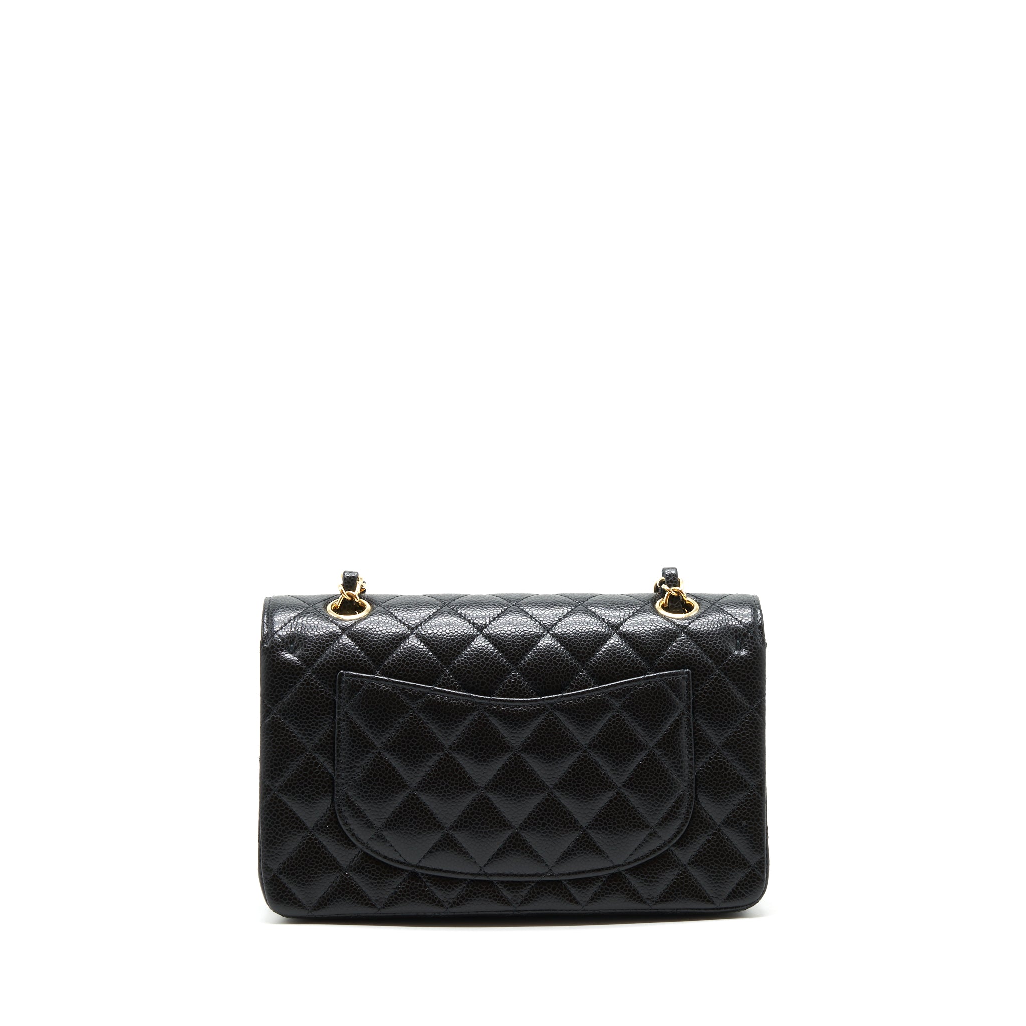 chanel-small-classic-double-flap-bag-caviar-black-ghw-microchip