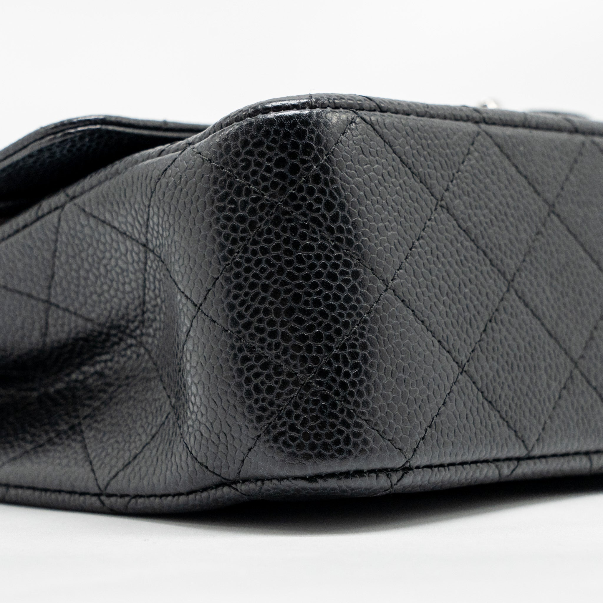 chanel-medium-classic-double-flap-bag-caviar-black-shw-13