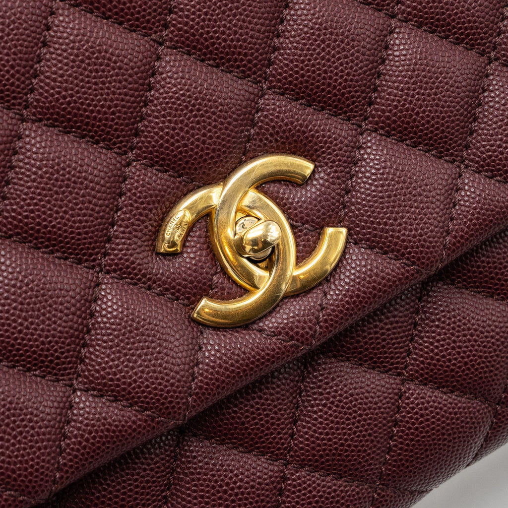 chanel-medium-coco-handle-with-lizard-handle-caviar-burgundy-ghw