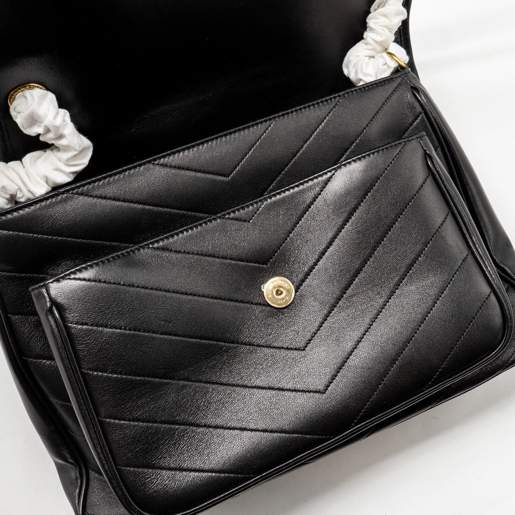 saint-laurent-large-niki-bag-lambskin-black-ghw