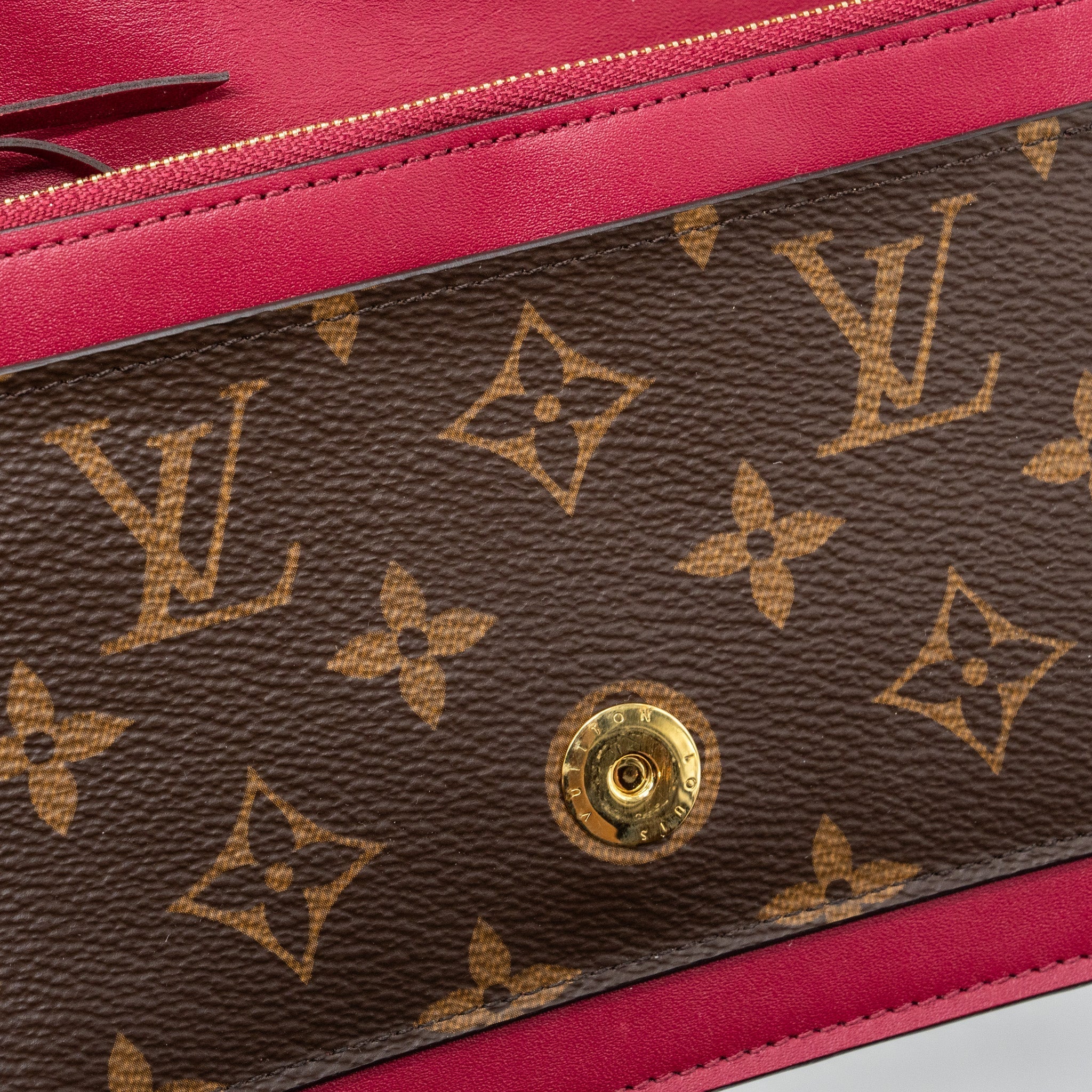 louis-vuitton-flore-chain-wallet-monogram-canvas-dark-red-ghw