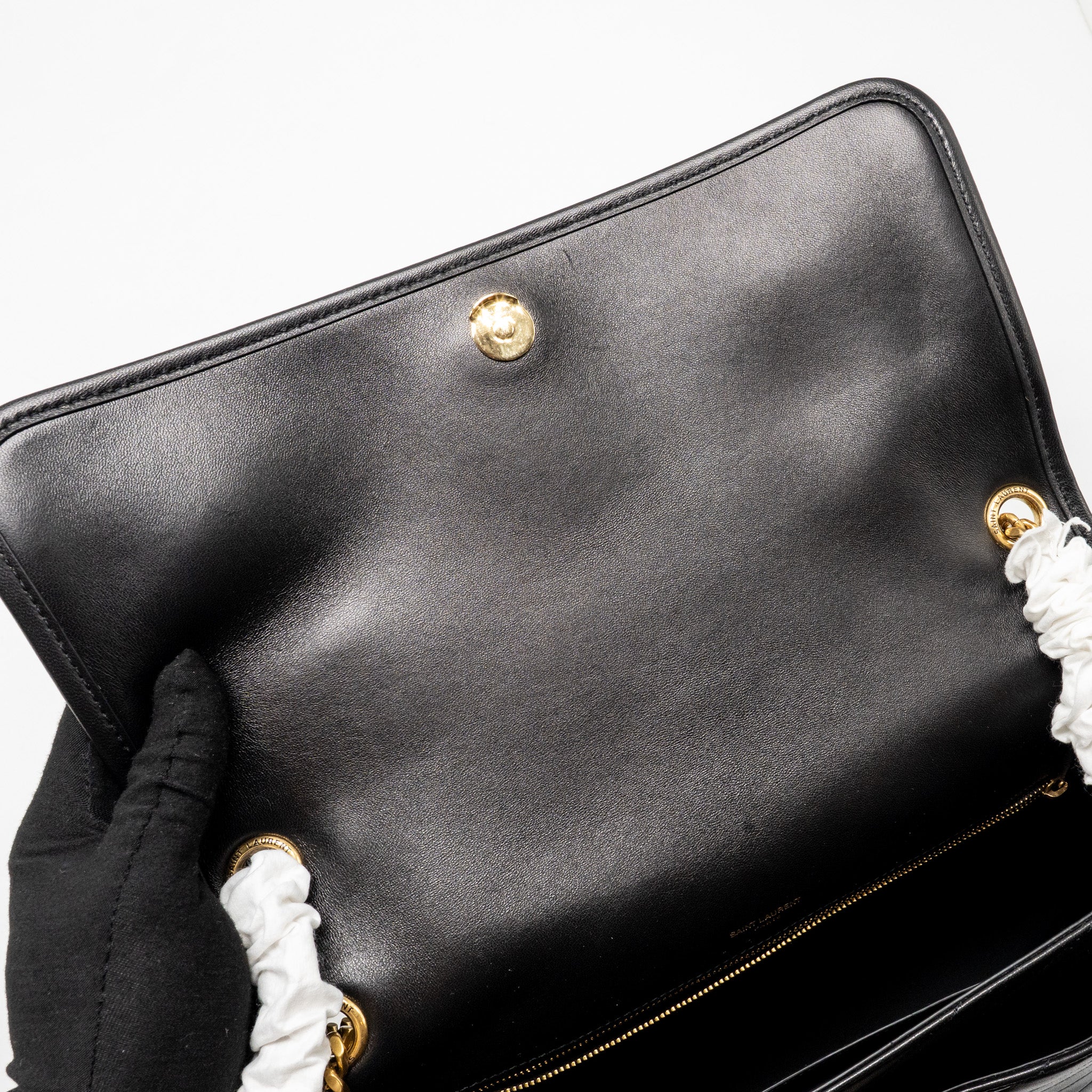 saint-laurent-large-niki-bag-lambskin-black-ghw