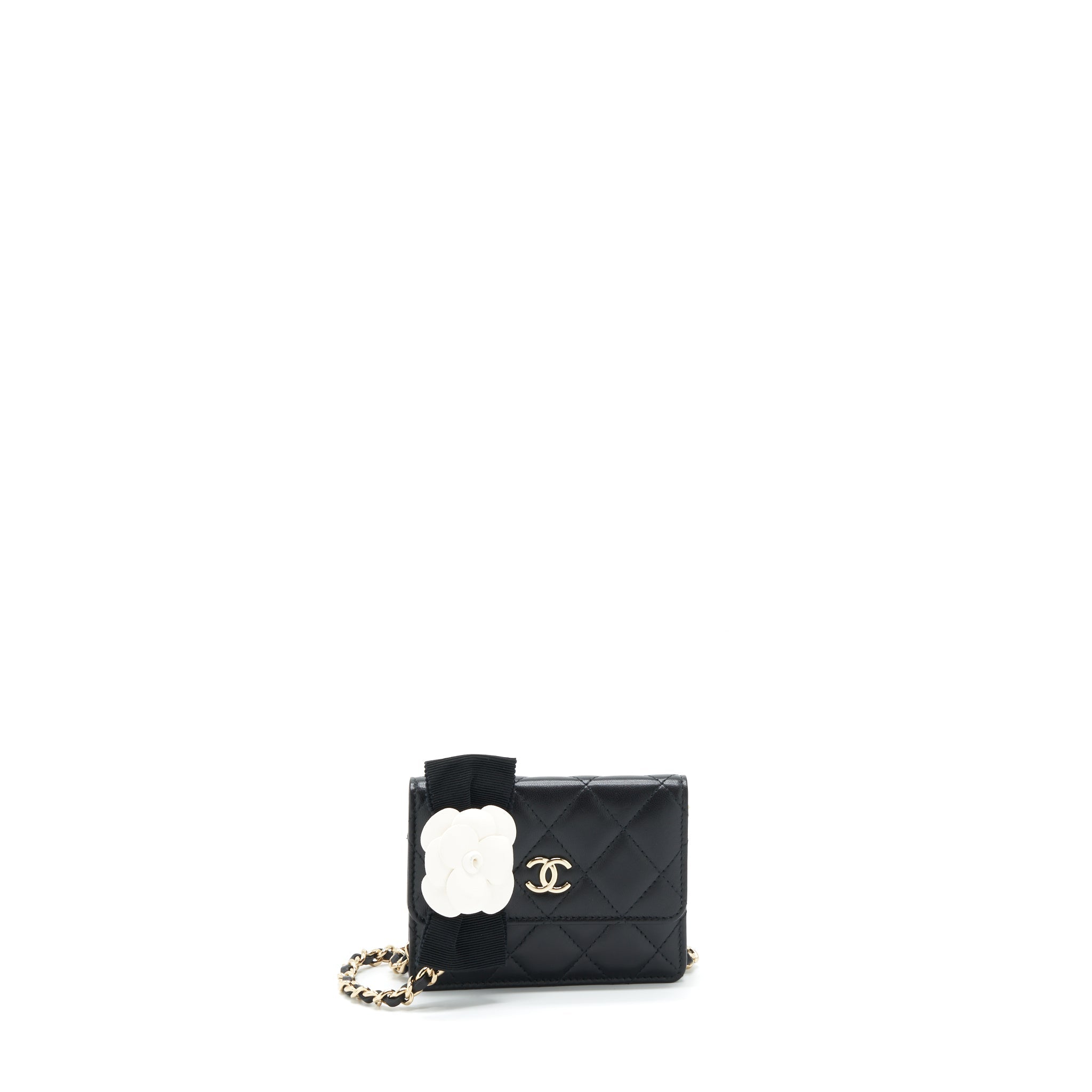 chanel-mini-flap-bag-with-camellia-chain-lambskin-black-lghw