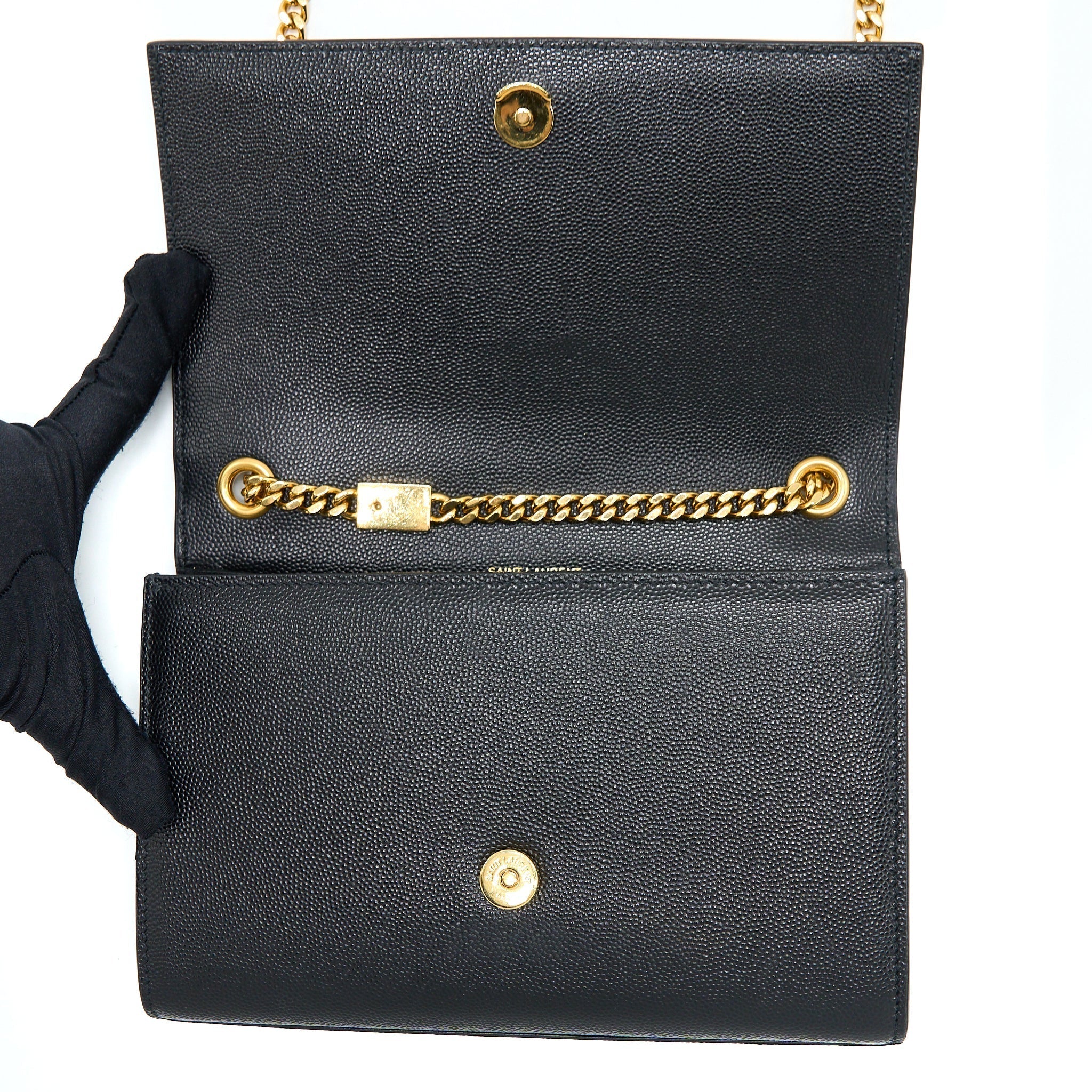 saint-laurent-small-kate-bag-grained-calfskin-black-ghw
