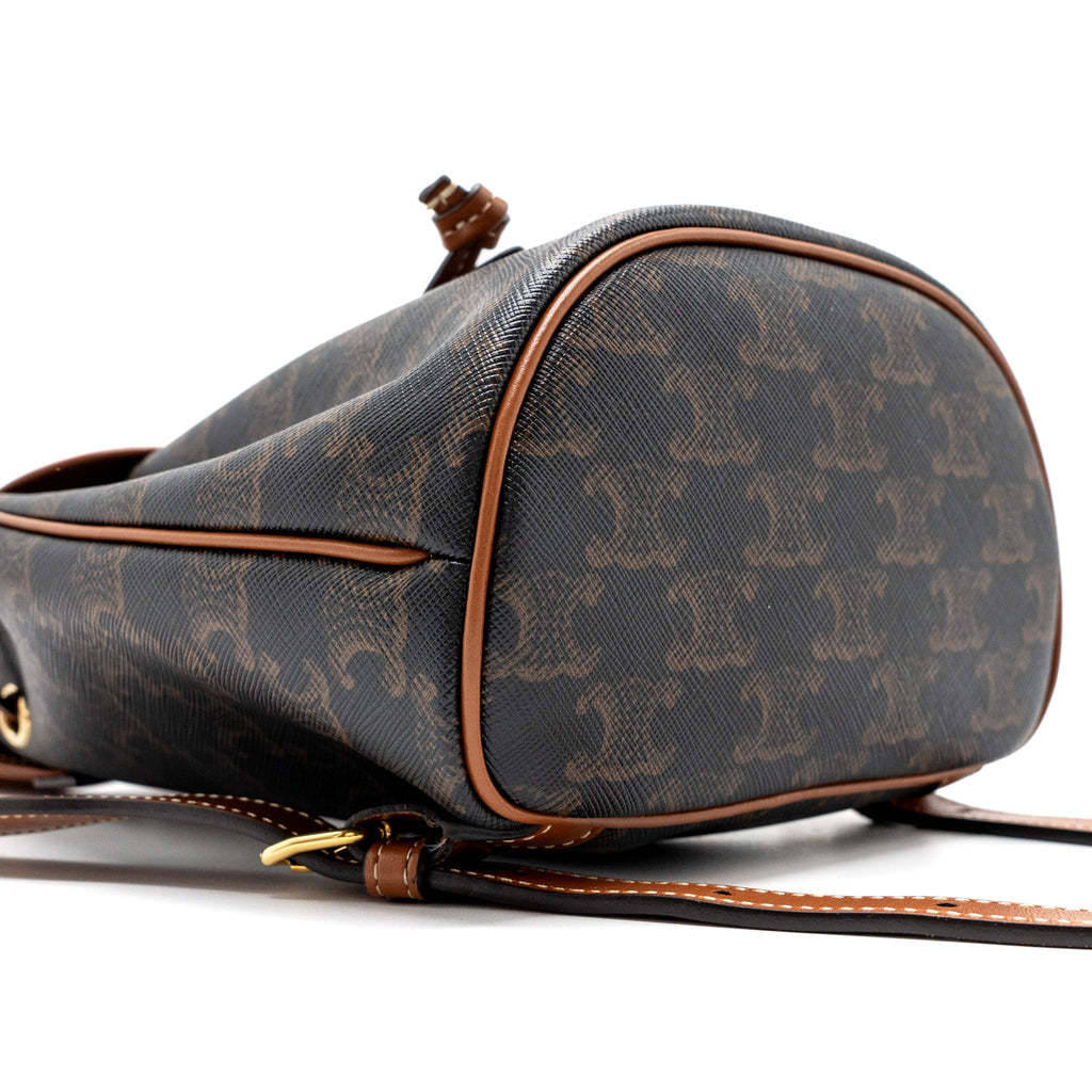 celine-mini-backpack-folco-triomphe-canvas-calfskin-tan-ghw-1