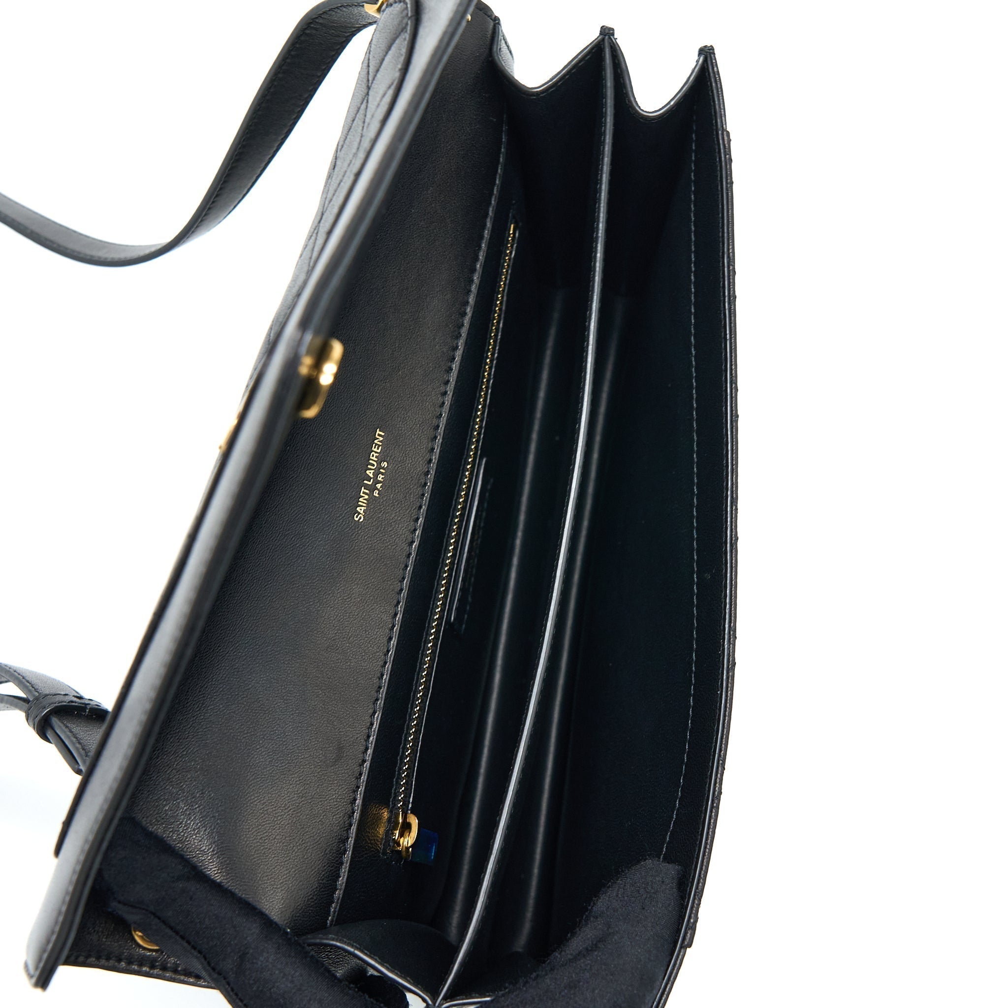 saint-laurent-ysl-envelop-shoulder-bag-lambskin-black-ghw
