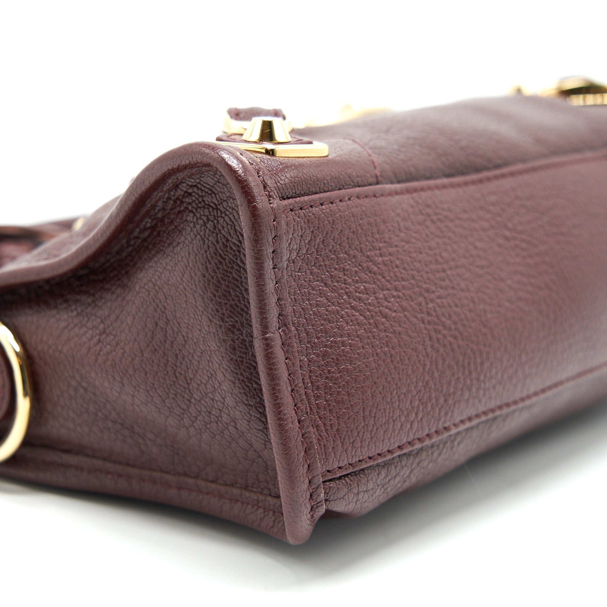 balenciaga-mini-edged-city-bag-burgundy-with-ghw