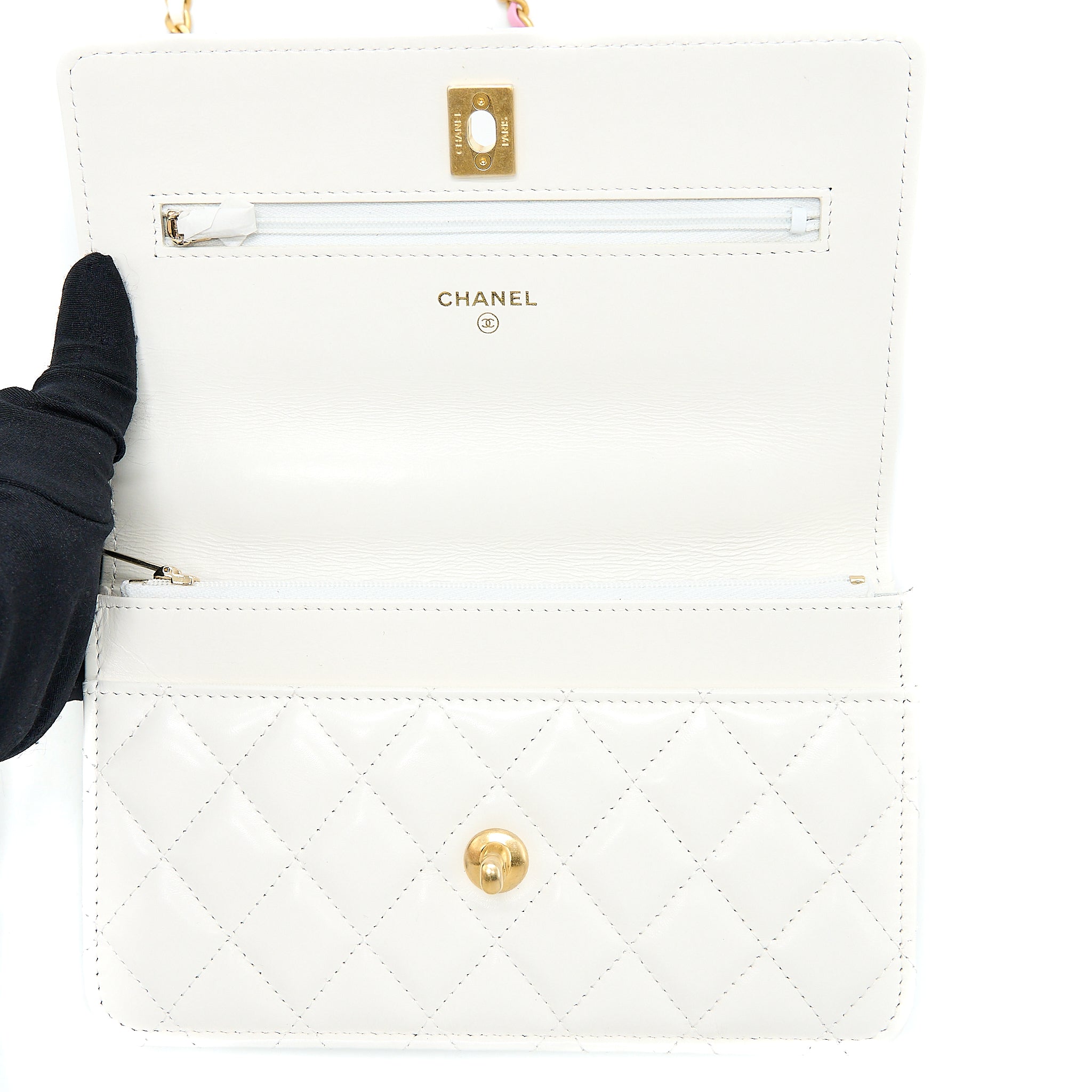 chanel-23p-top-handle-wallet-on-chain-calfskin-white-multicolour-brushed-ghw-microchip