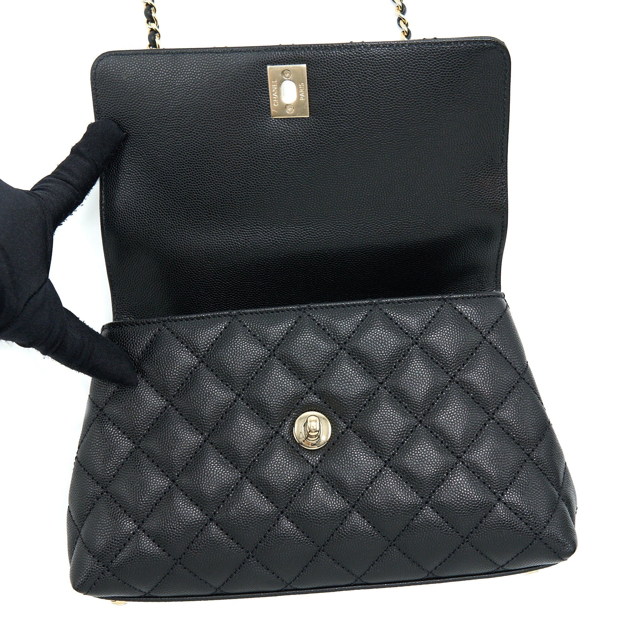 chanel-small-coco-handle-caviar-black-lghw-microchip-4