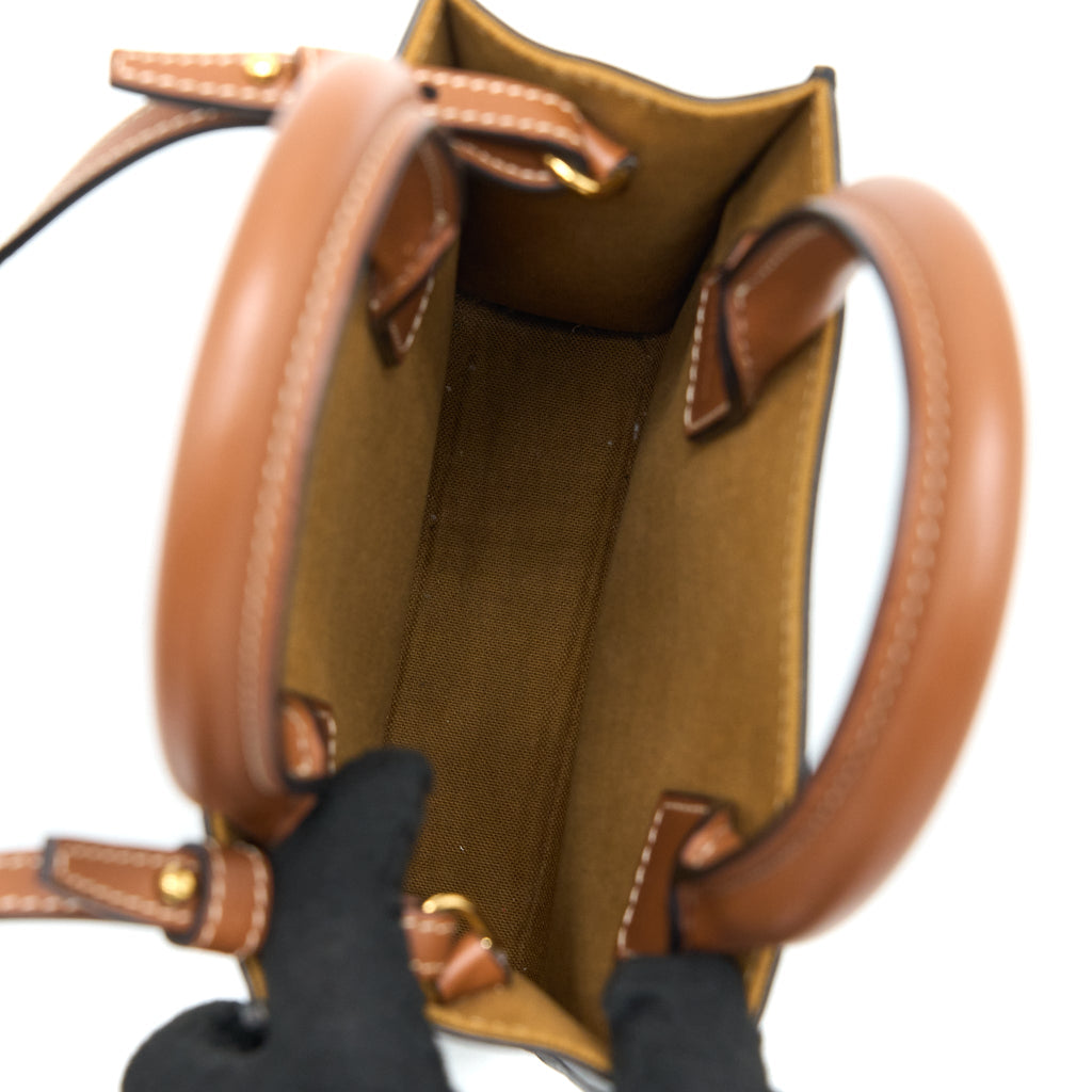 celine-mini-vertical-cabas-triomphe-canvas-ghw