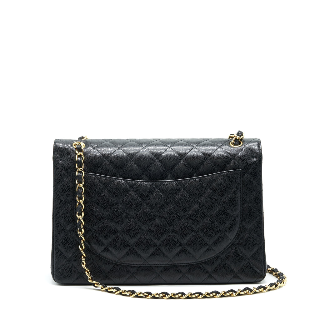 chanel-maxi-classic-double-flap-caviar-black-ghw-serial-21