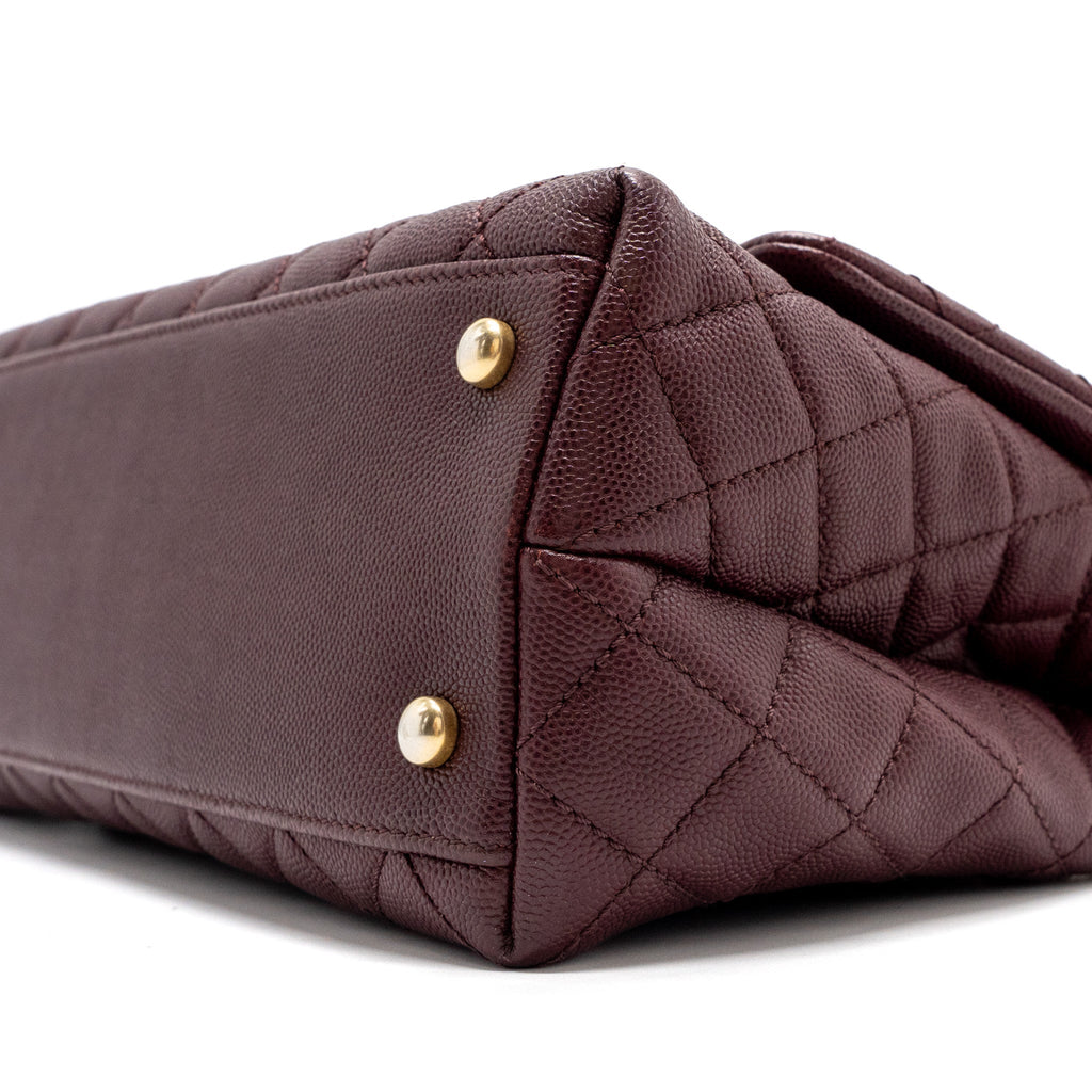 chanel-medium-coco-handle-with-lizard-handle-caviar-burgundy-ghw