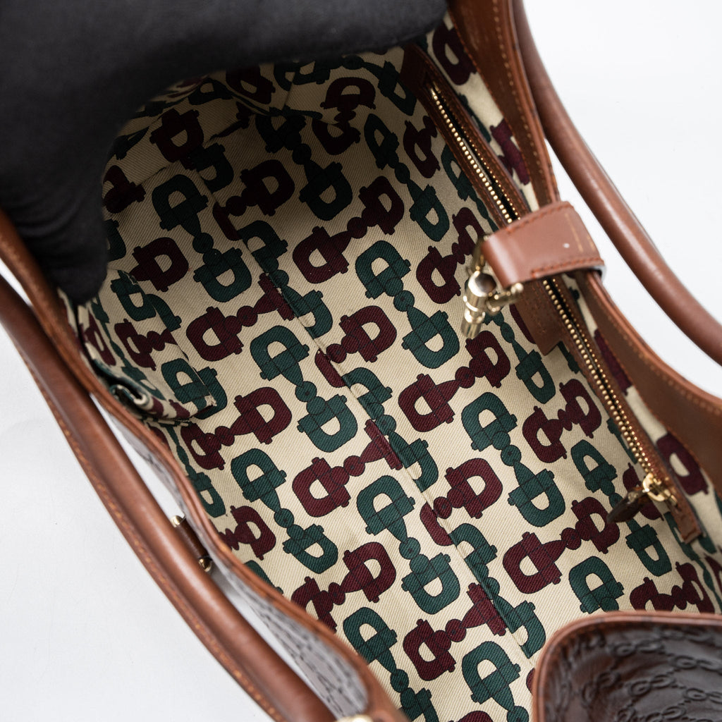 gucci-vintage-jackie-bag-gg-supreme-calfskin-brown-ghw