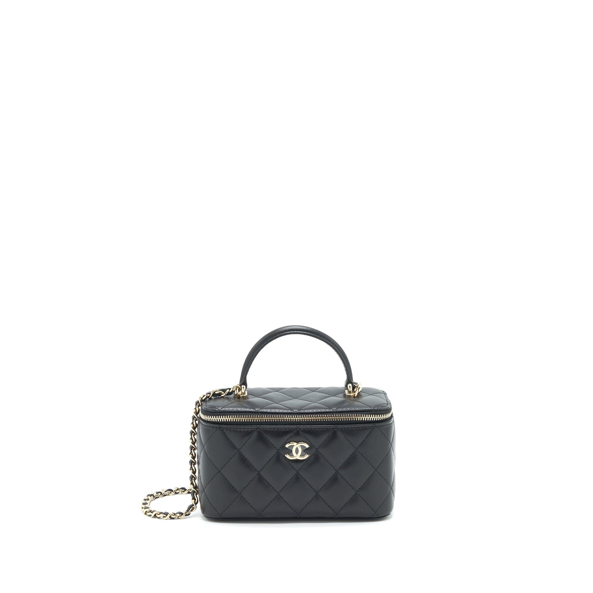 chanel-21k-top-handle-rectangular-vanity-with-chain-black-lghw-1