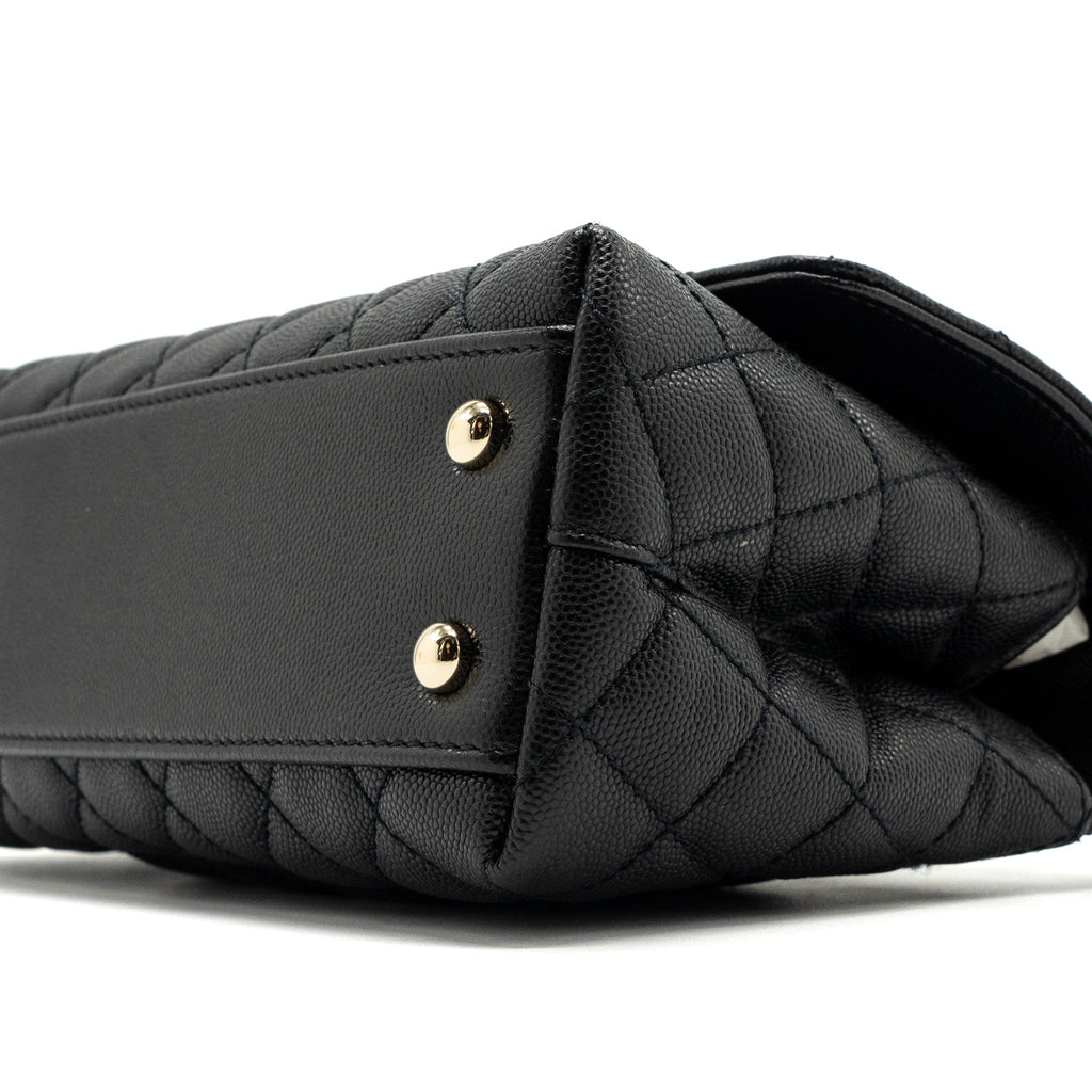 chanel-small-coco-handle-caviar-black-lghw-microchip-10