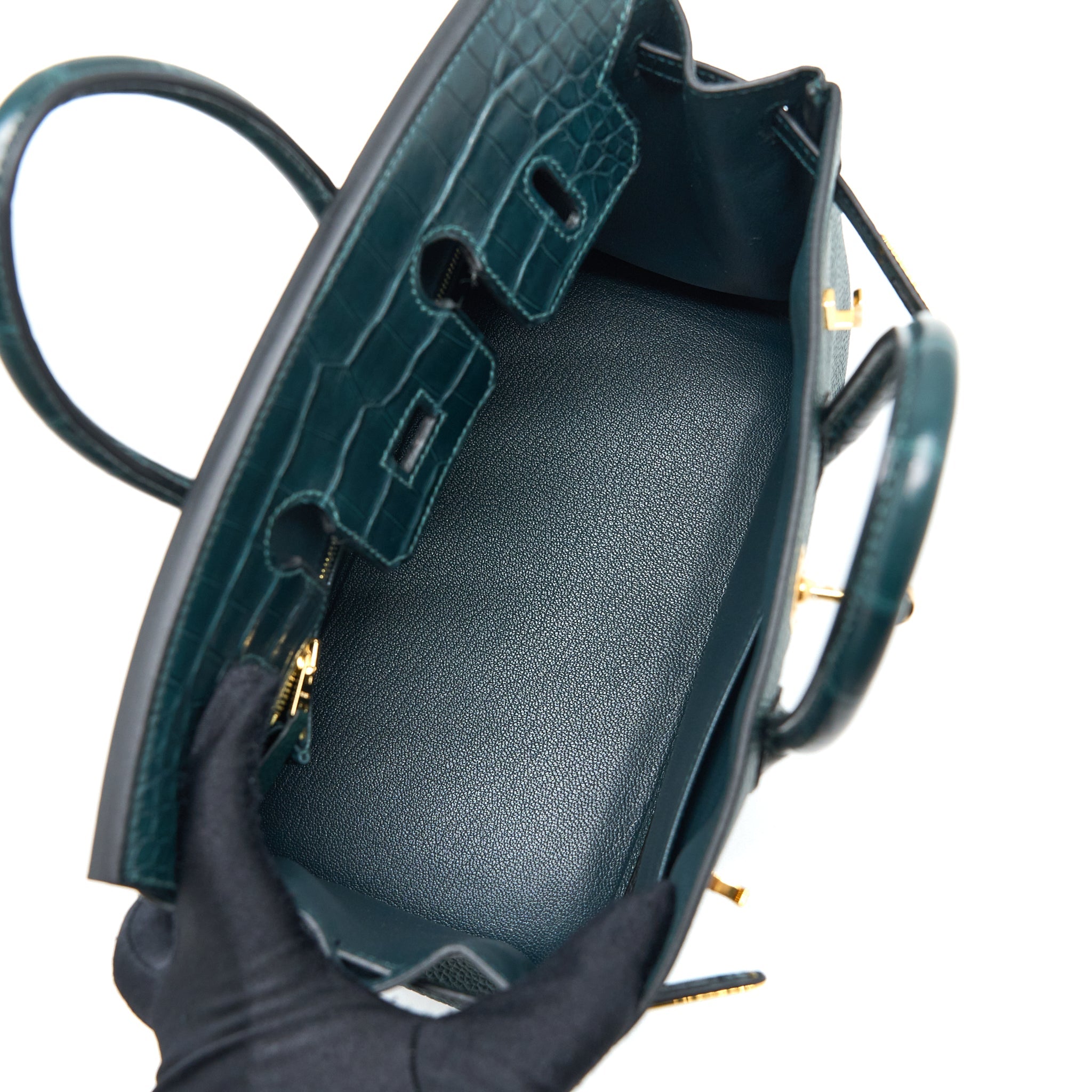 herme-birkin-25-touch-togo-alligator-mississippiensis-vert-cypres-ghw-stamp-z
